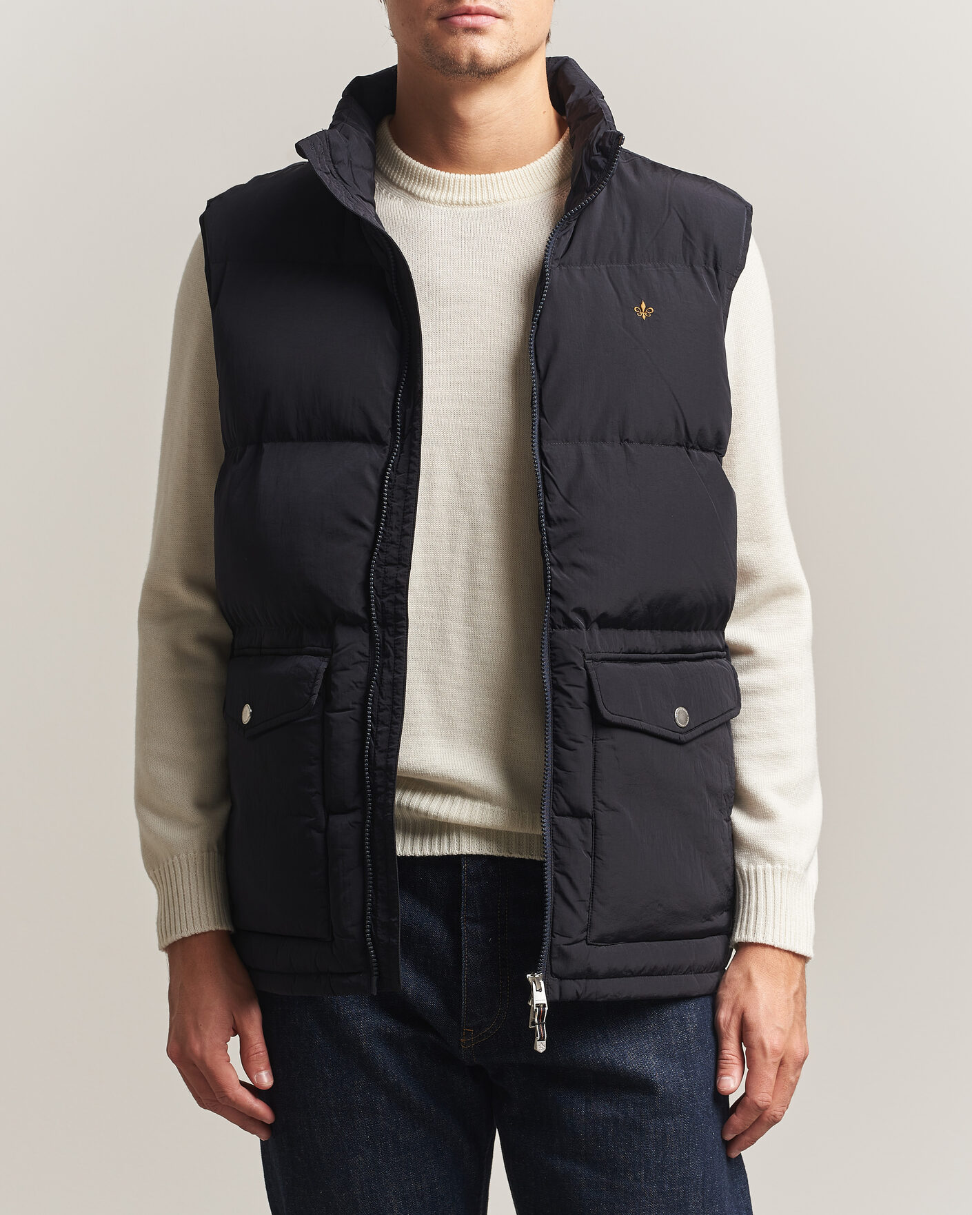 Men | Gilets | Morris | Lennox Puffer Vest Blue