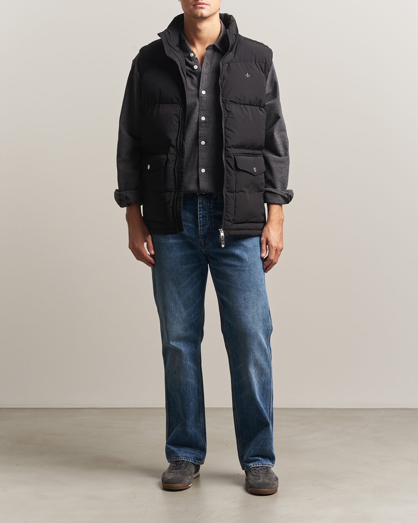 Men | Gilets | Morris | Lennox Puffer Vest Black