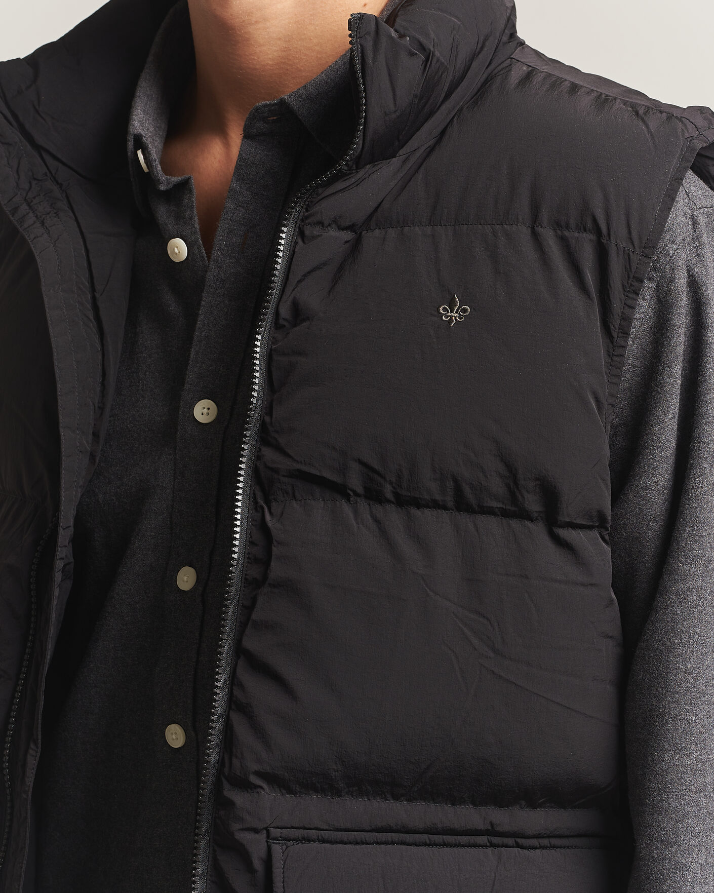 Men | Gilets | Morris | Lennox Puffer Vest Black