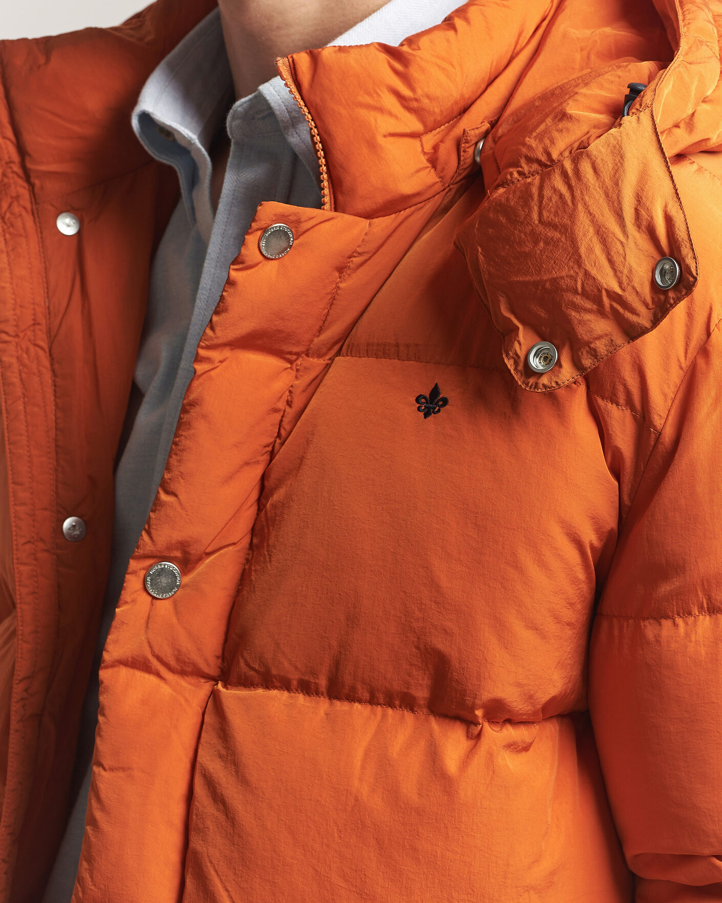 Men | Coats & Jackets | Morris | Lennox Puffer Jacket Orange