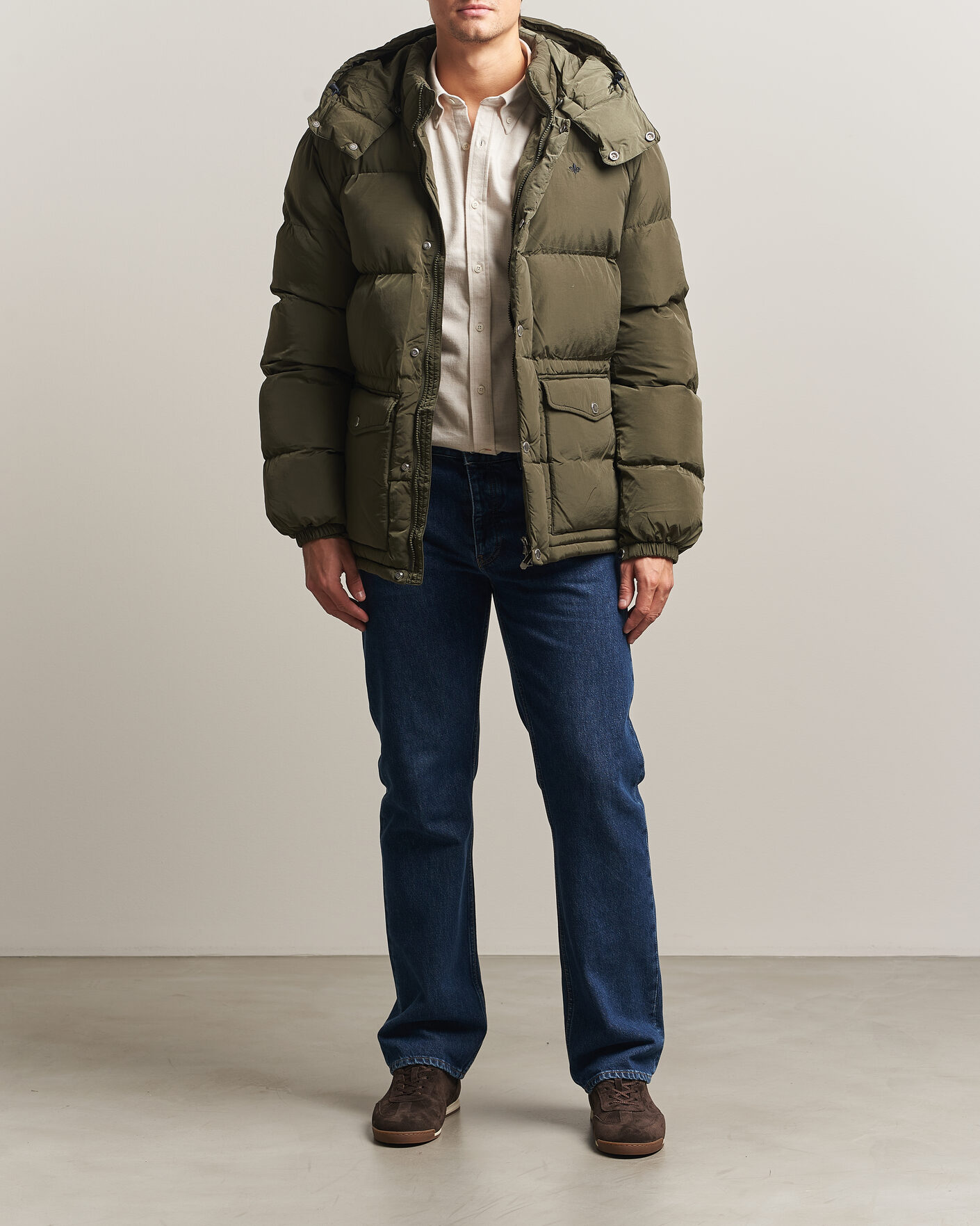 Men | Coats & Jackets | Morris | Lennox Puffer Jacket Olive