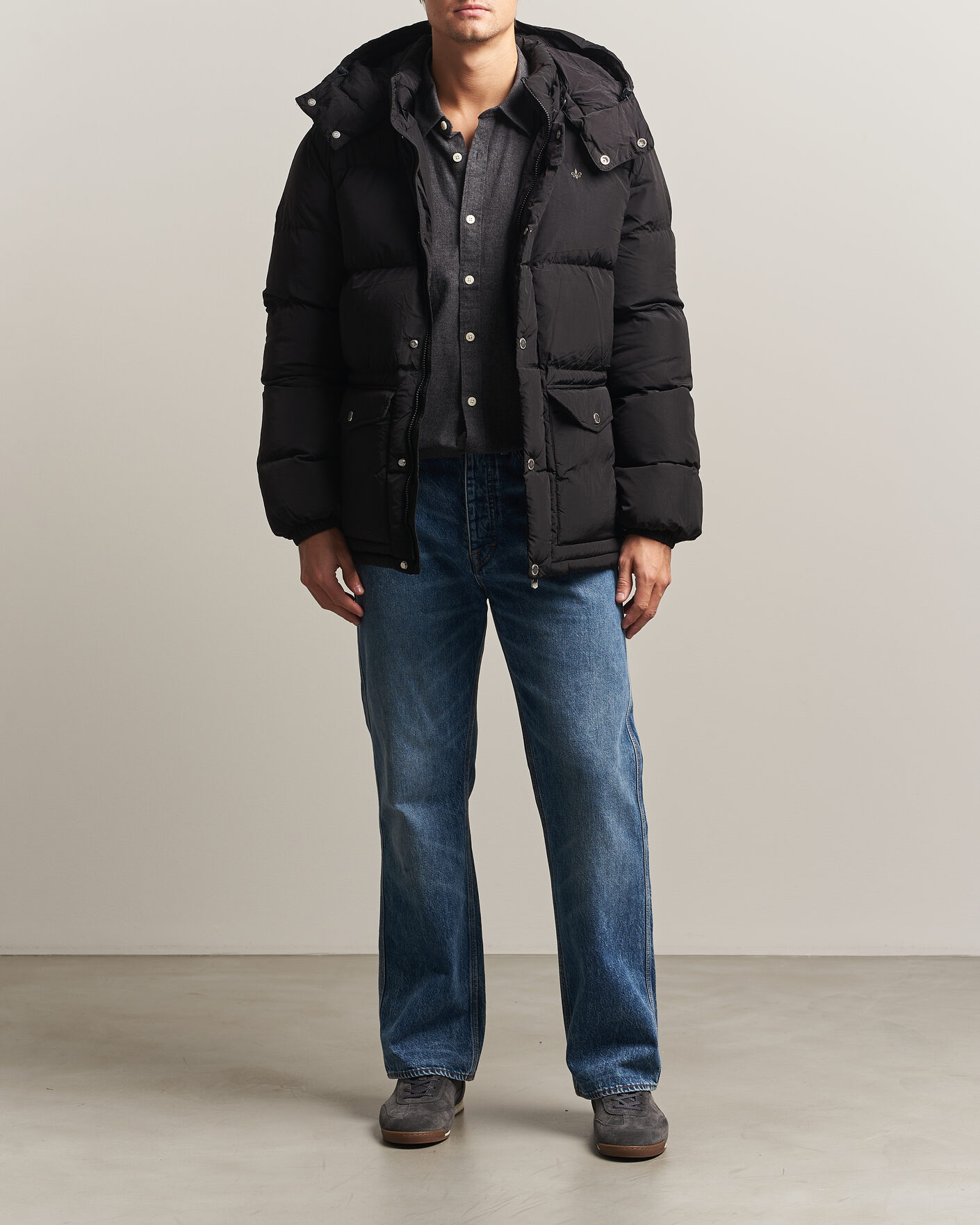 Men | Coats & Jackets | Morris | Lennox Puffer Jacket Black