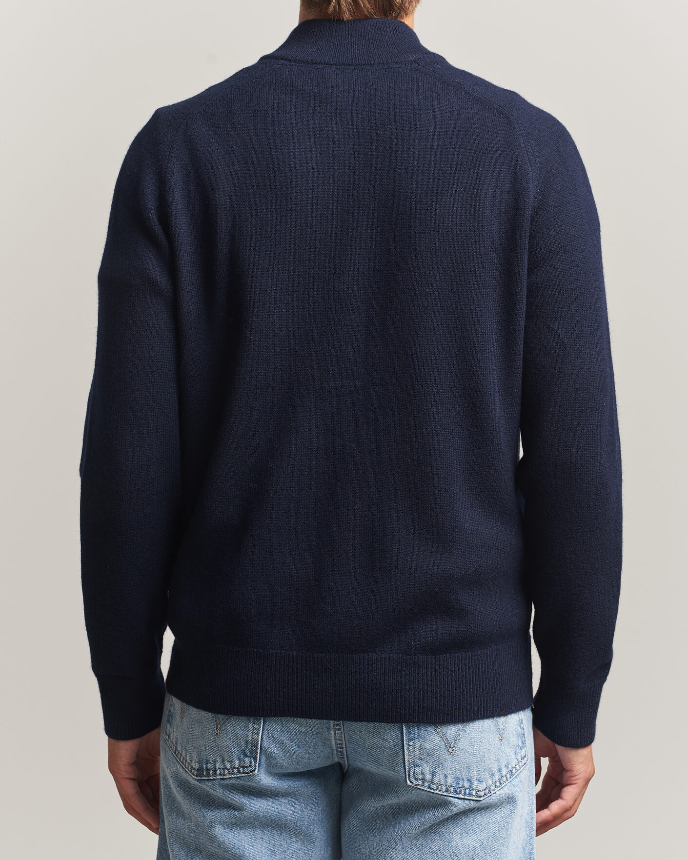 Men | Sweaters & Knitwear | Morris | Hertford Zip Cardigan Navy