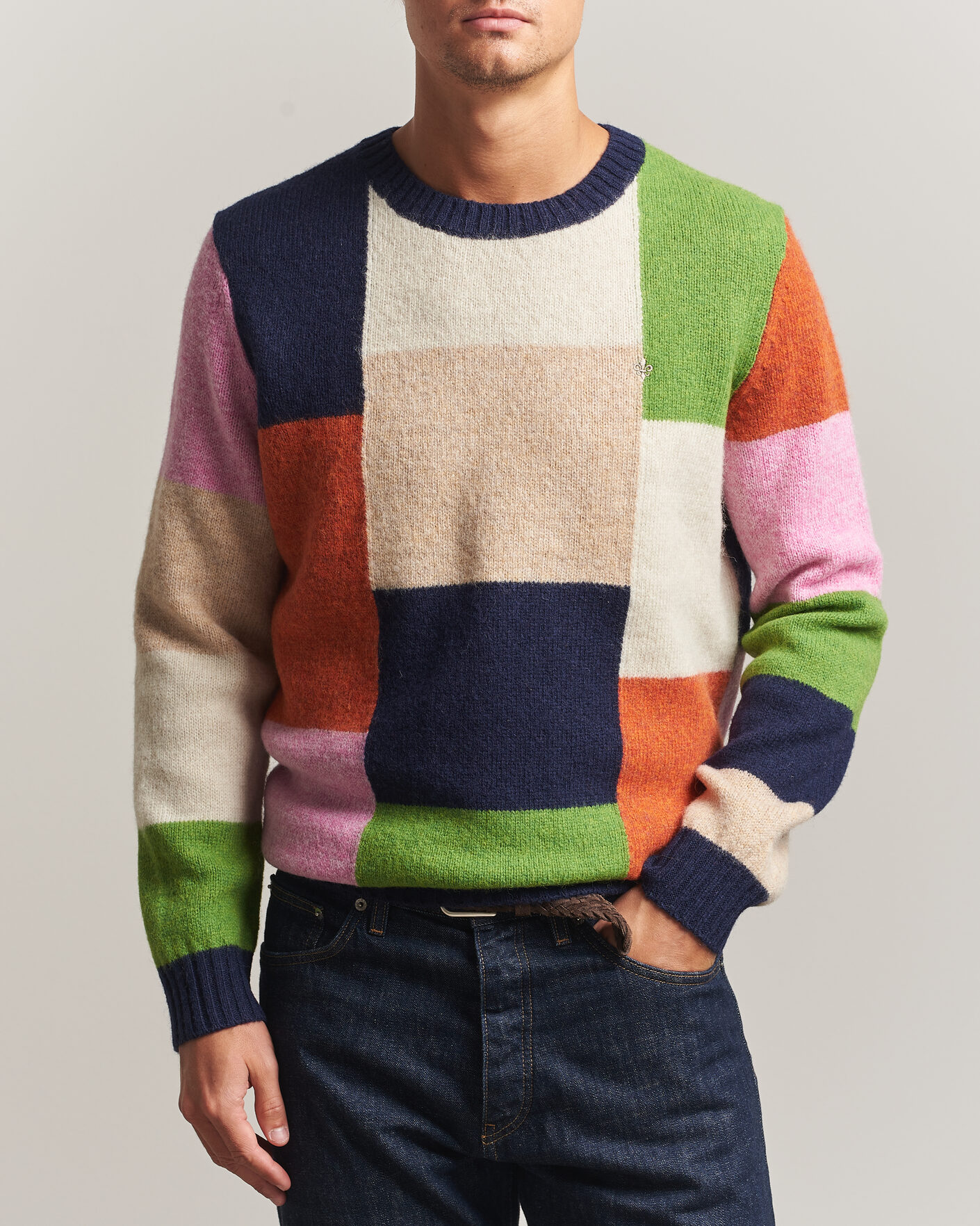 Men | Sweaters & Knitwear | Morris | Hubert Sweater Navy