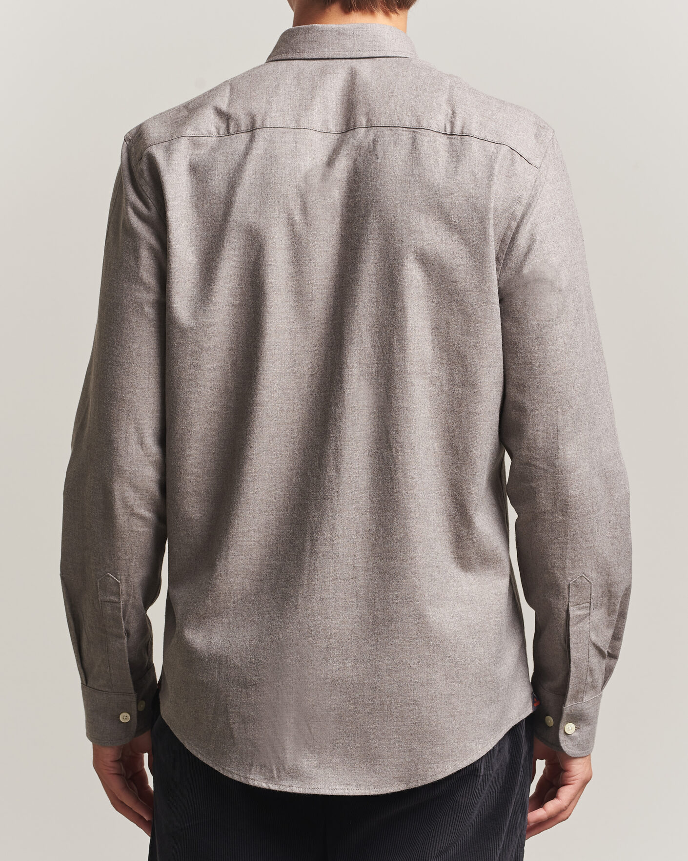 Men | Shirts | Morris | Watts Flannel Shirt Grey