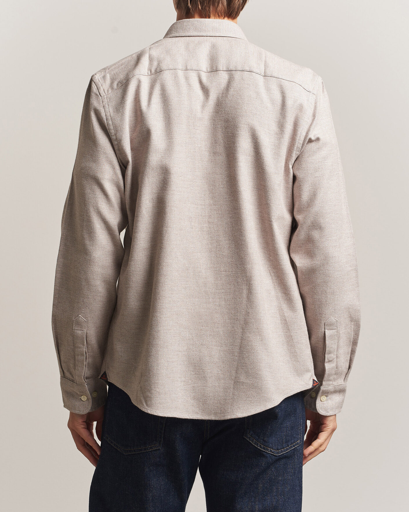 Men | Shirts | Morris | Flannel Check Shirt Khaki