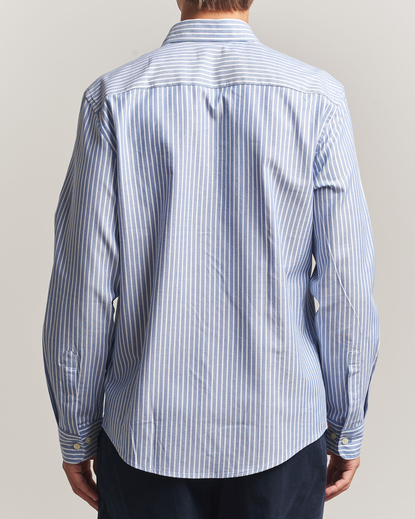 Men | Shirts | Morris | Fine Oxford Shirt Blue