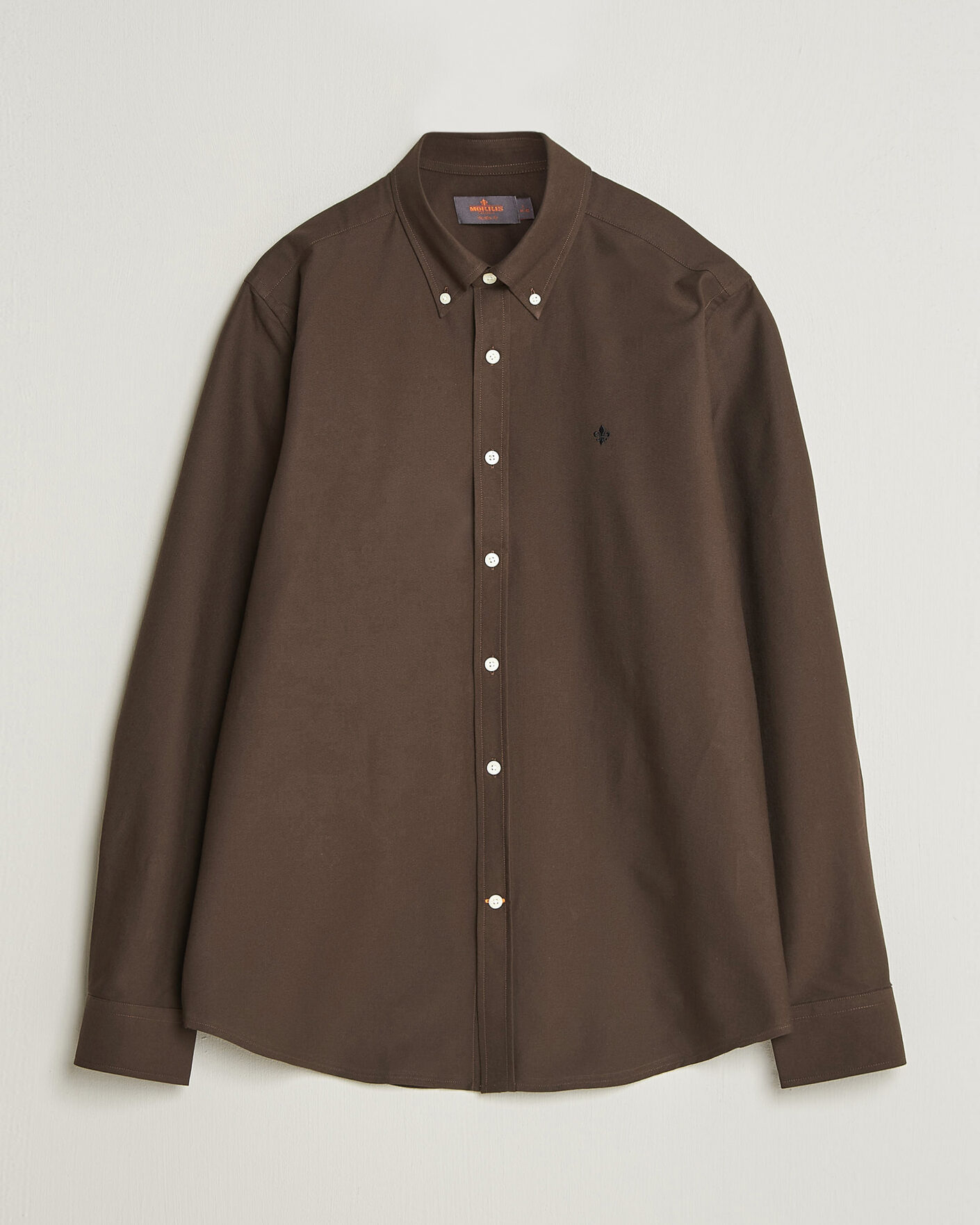 Men | Shirts | Morris | Douglas Oxford Shirt Brown