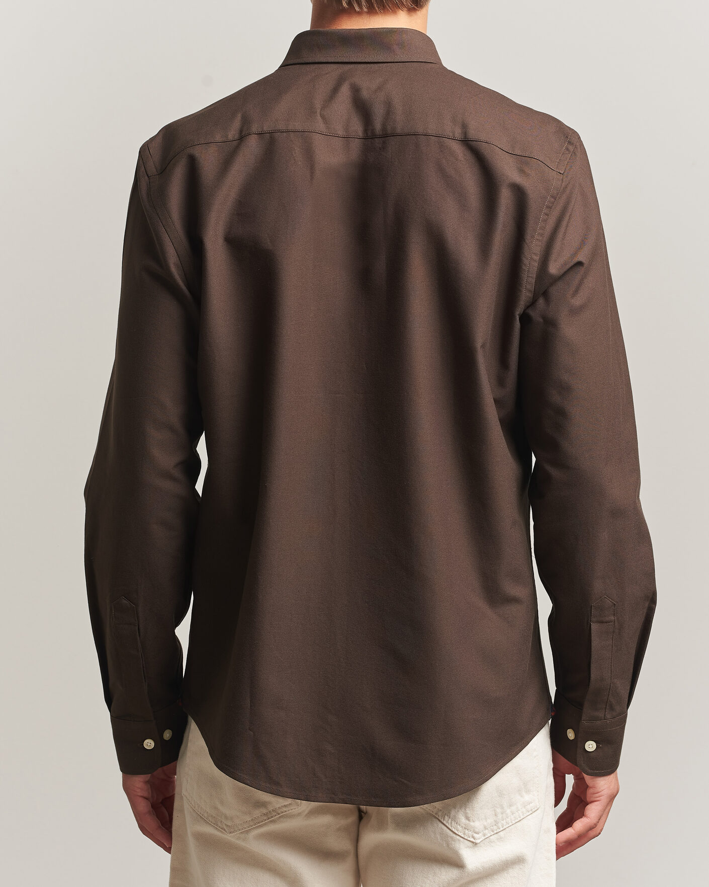 Men | Shirts | Morris | Douglas Oxford Shirt Brown