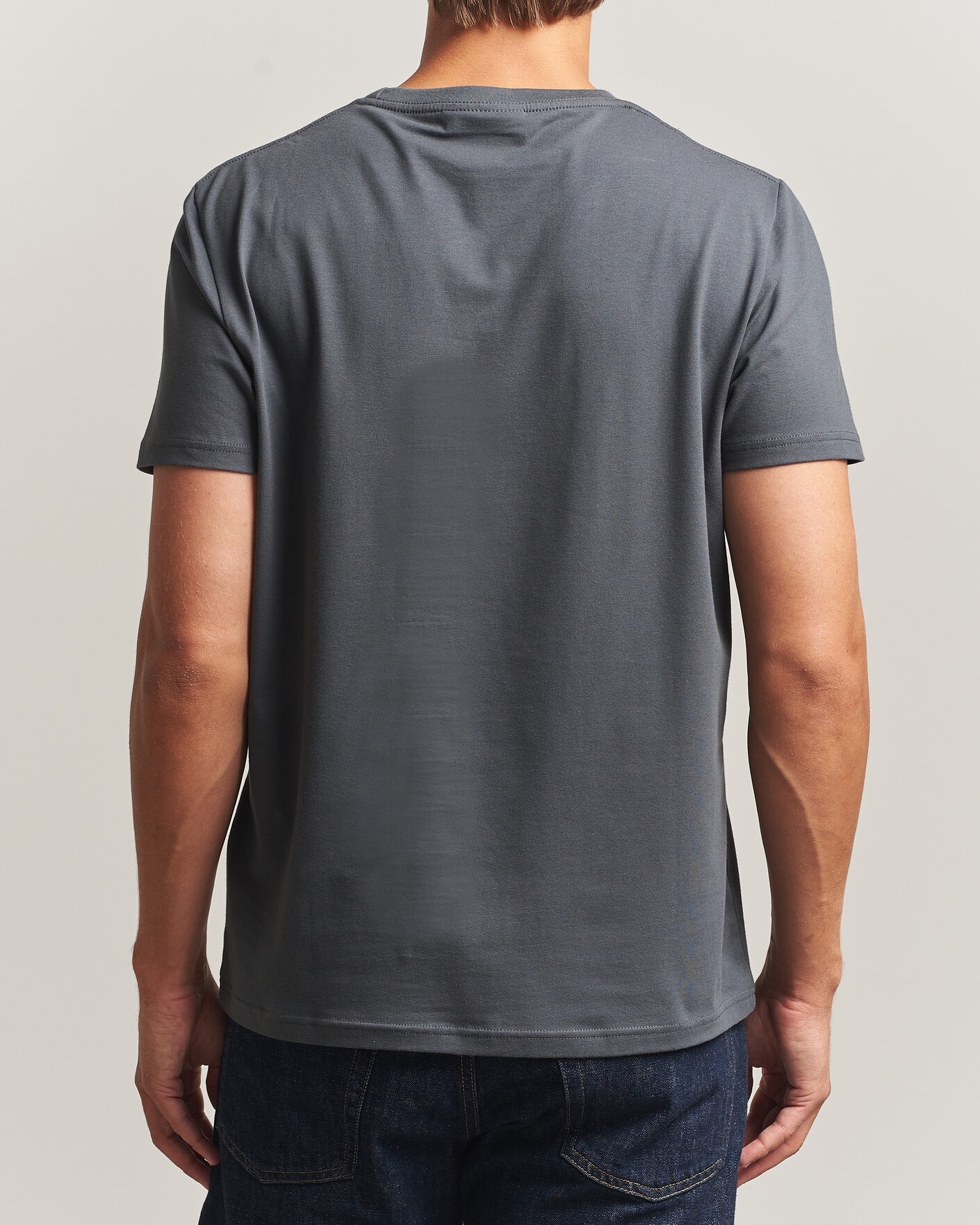 Men | T-Shirts | Morris | James Crew Neck T-Shirt Grey