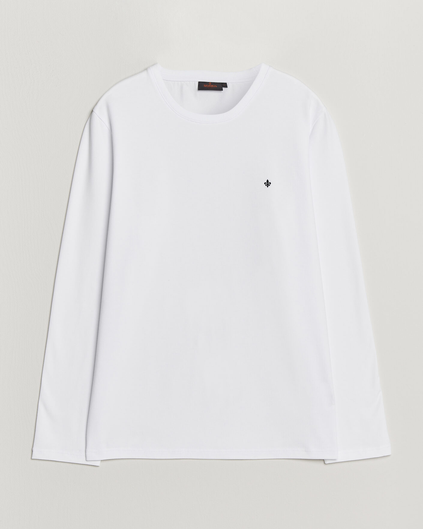 Men | T-Shirts | Morris | James Long Sleeve T-Shirt White