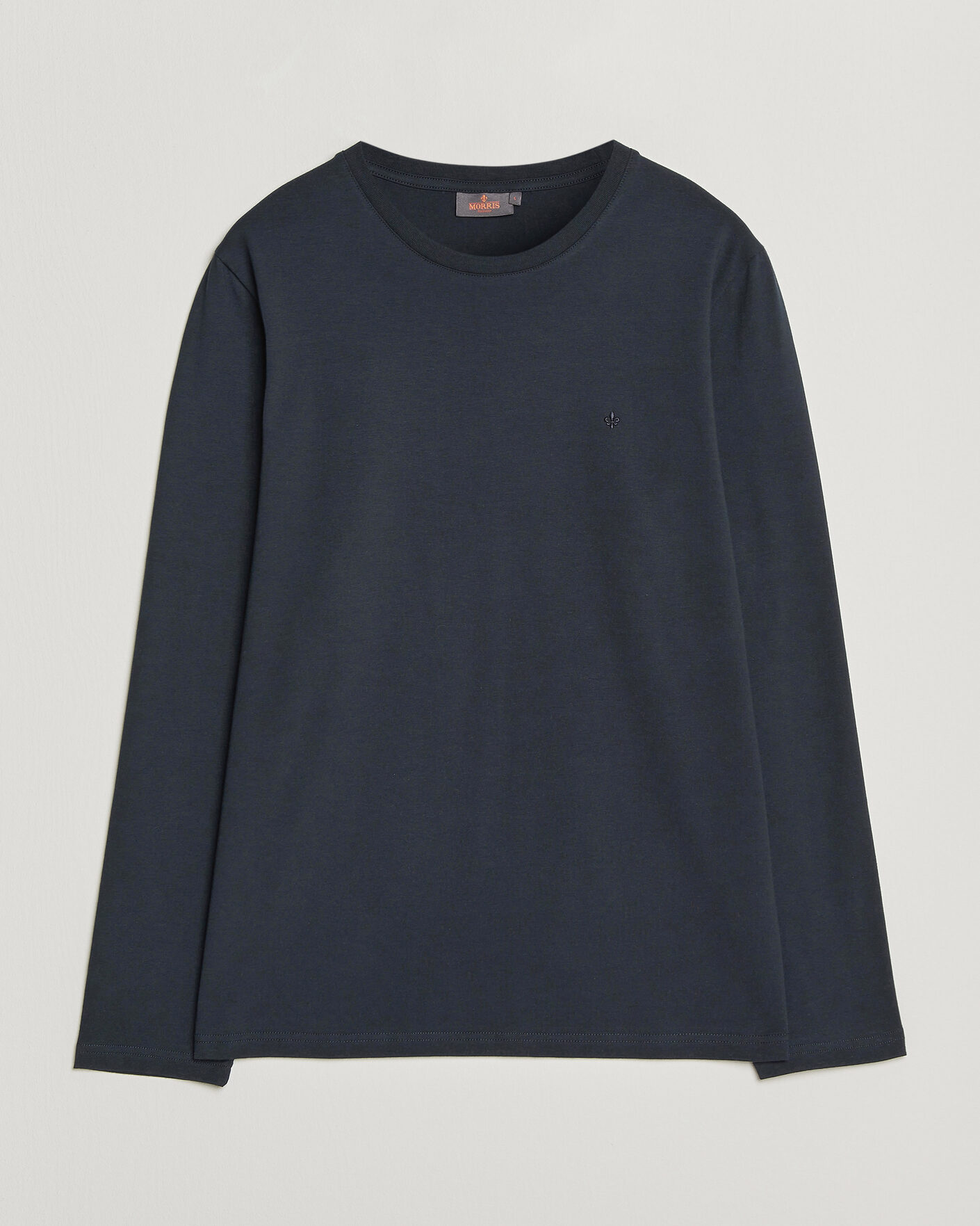 Men | T-Shirts | Morris | James Long Sleeve T-Shirt Old Blue