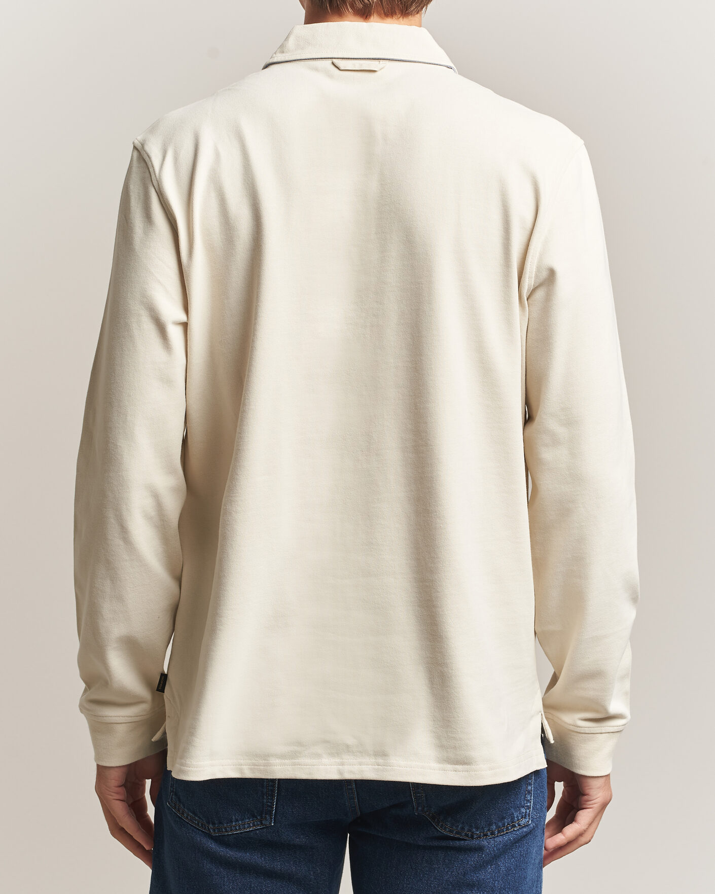 Men | Sweaters & Knitwear | Morris | Graham Rugger Off White
