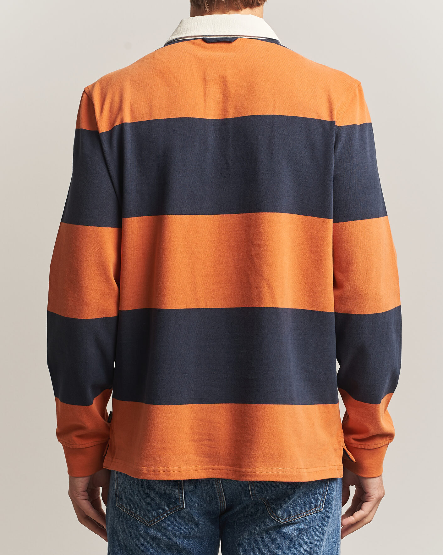 Men | Sweaters & Knitwear | Morris | Graham Rugger Orange