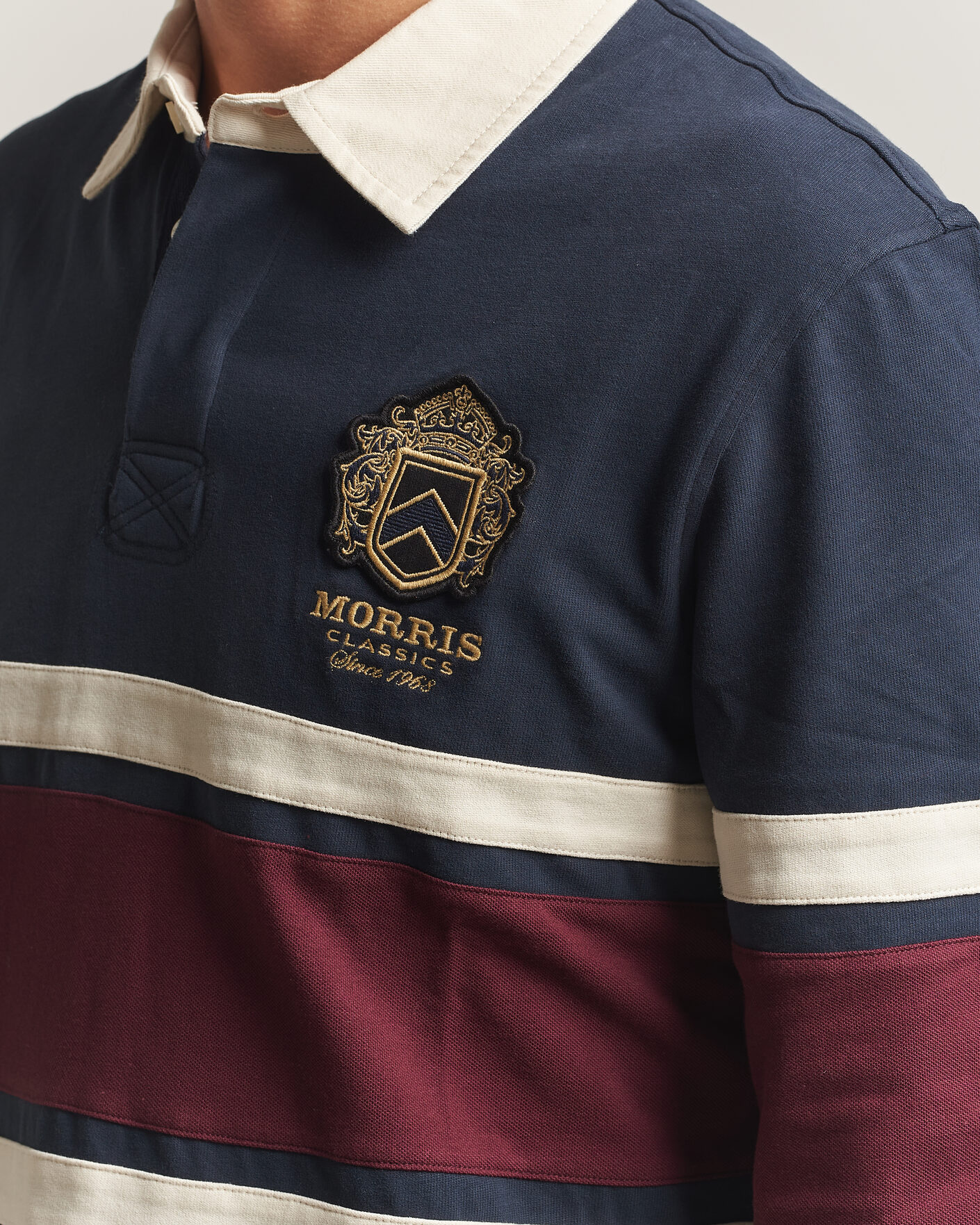 Men | Sweaters & Knitwear | Morris | Harold Rugger Old Blue