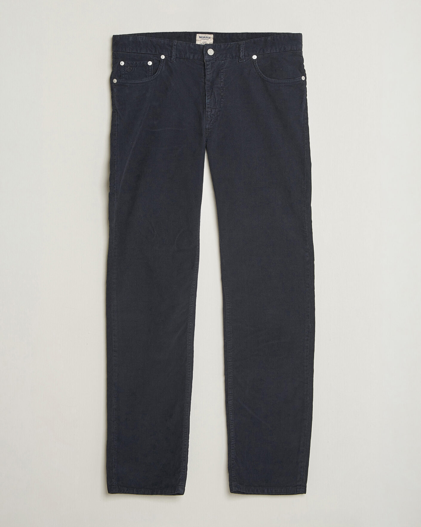 Men | Trousers | Morris | James Cord 5-Pocket Pants Navy