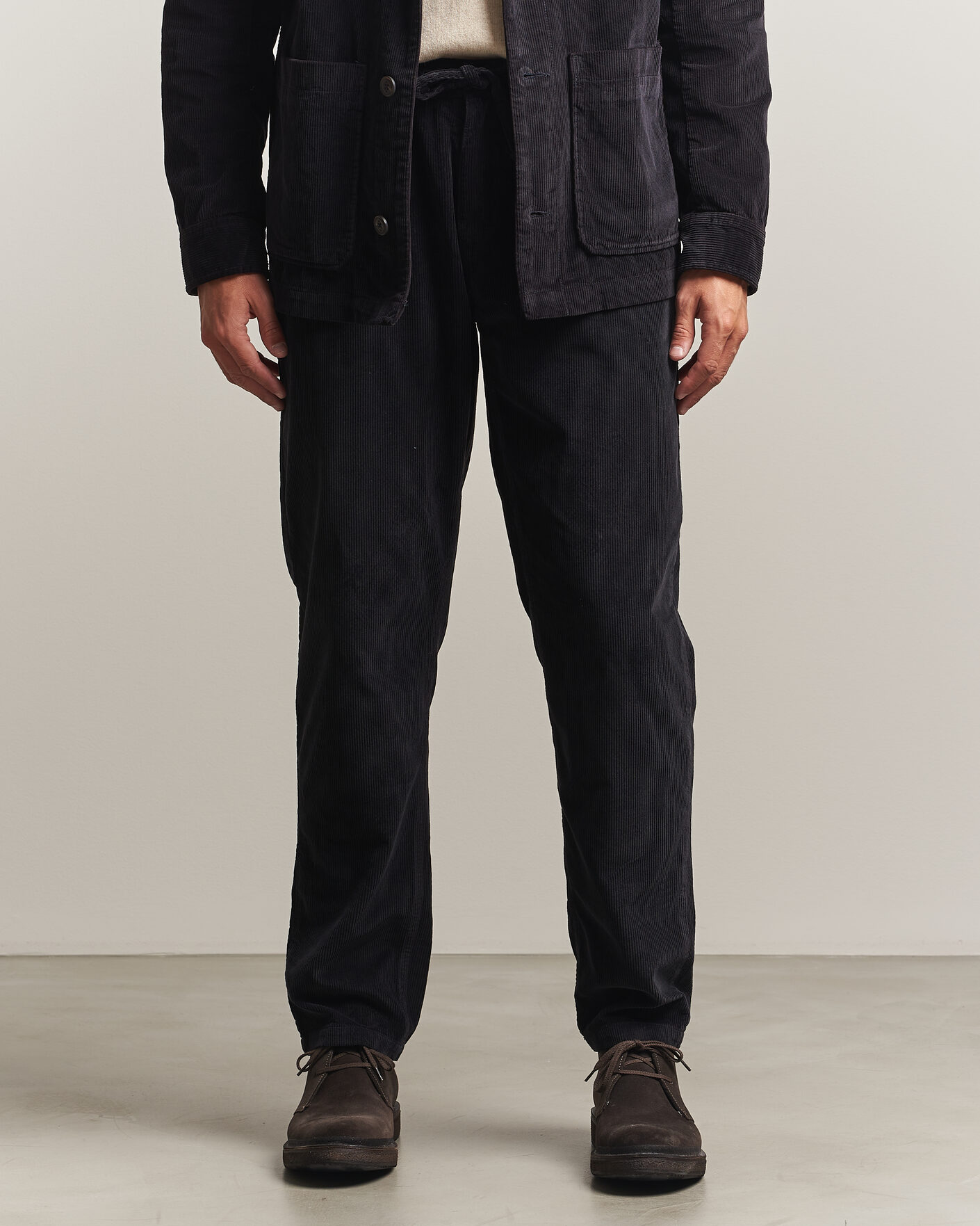 Men | Trousers | Morris | Fenix Cord Trousers Blue