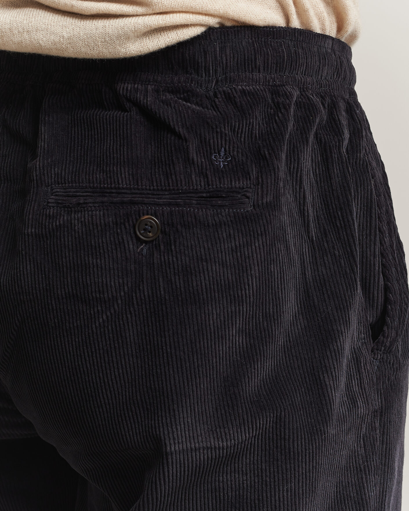 Men | Trousers | Morris | Fenix Cord Trousers Blue