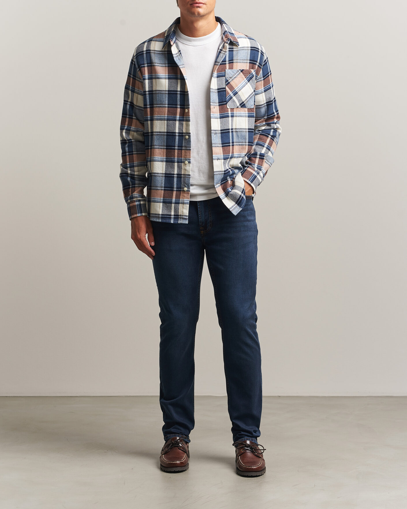 Men | Jeans | Morris | Steve Satin Jeans One Year Wash