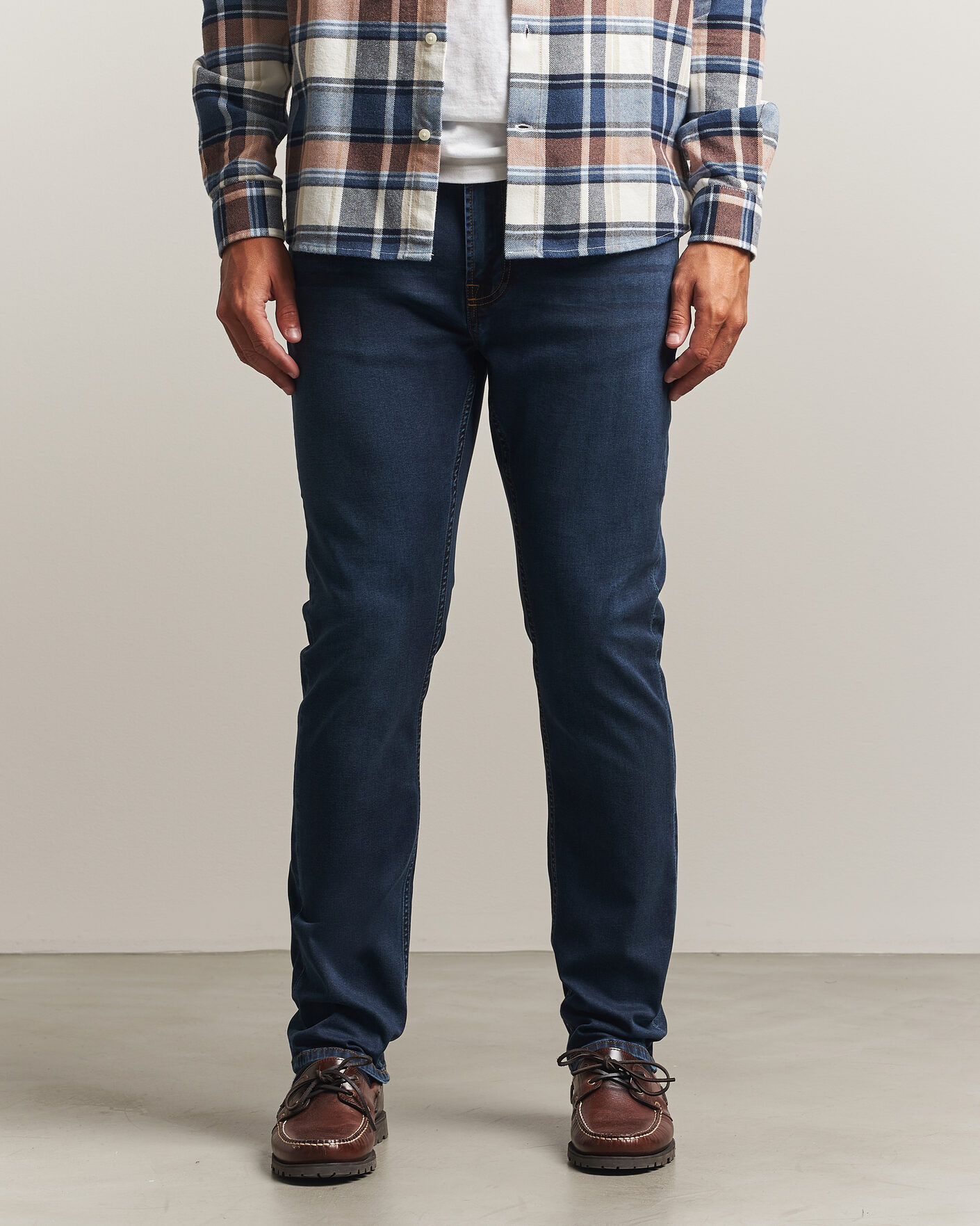 Men | Jeans | Morris | Steve Satin Jeans One Year Wash