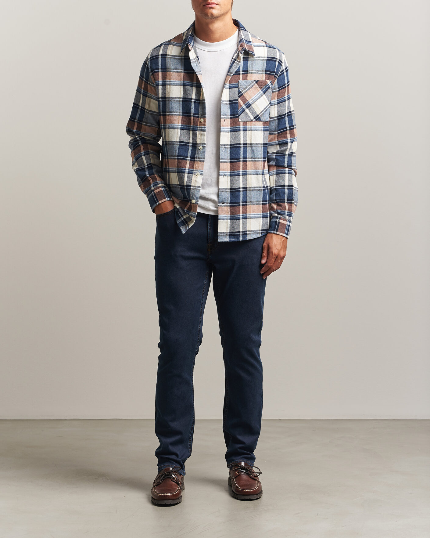 Men | Jeans | Morris | Steve Satin Jeans Rinse Wash
