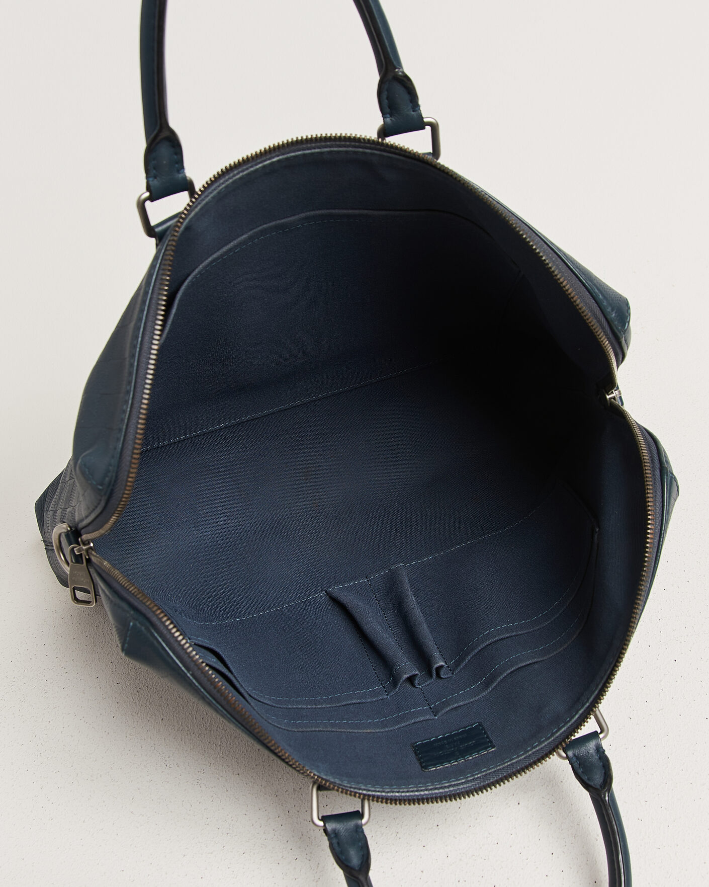 Men | Pre-Owned & Vintage Bags | Louis Vuitton Pre-Owned | Porte Documents Bag Damier Infini Onyx