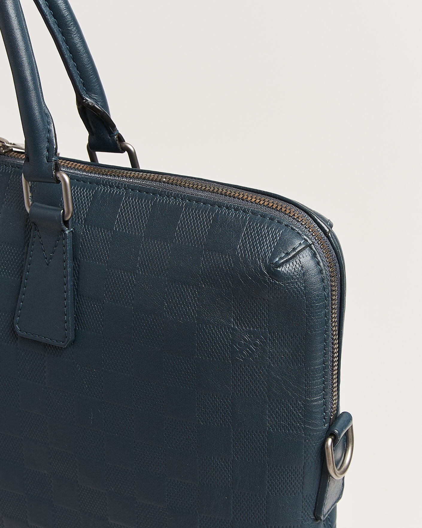 Men | Pre-Owned & Vintage Bags | Louis Vuitton Pre-Owned | Porte Documents Bag Damier Infini Onyx