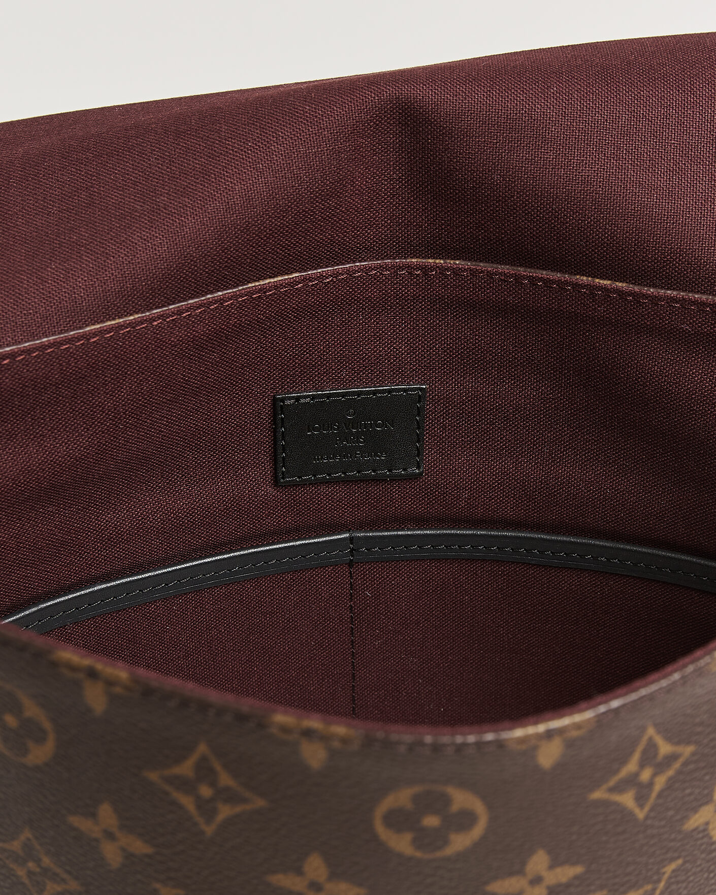Men | Pre-Owned & Vintage Bags | Louis Vuitton Pre-Owned | Messenger Bag Monogram Macassar