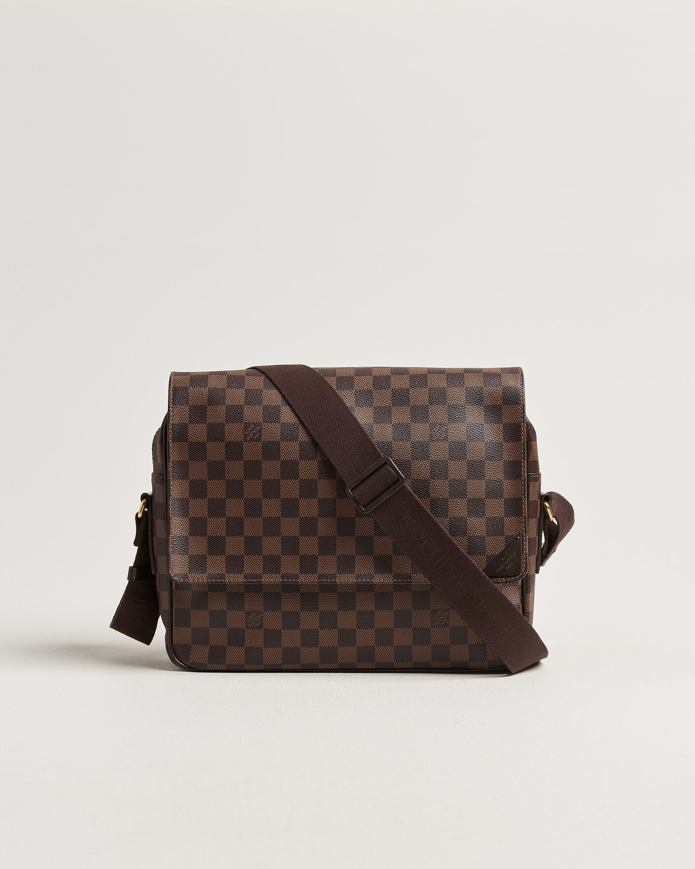 Men | Pre-Owned & Vintage Bags | Louis Vuitton Pre-Owned | Messenger Bag Damier Ebene
