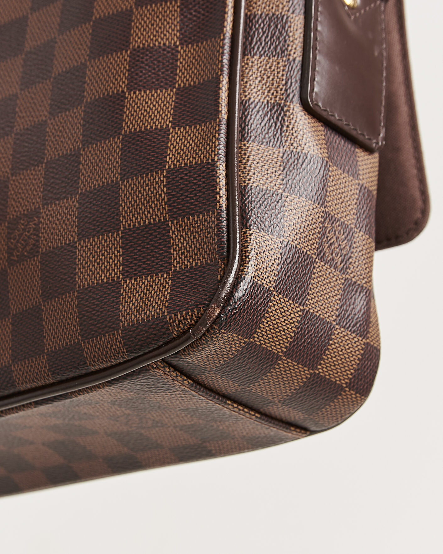 Men | Pre-Owned & Vintage Bags | Louis Vuitton Pre-Owned | Messenger Bag Damier Ebene