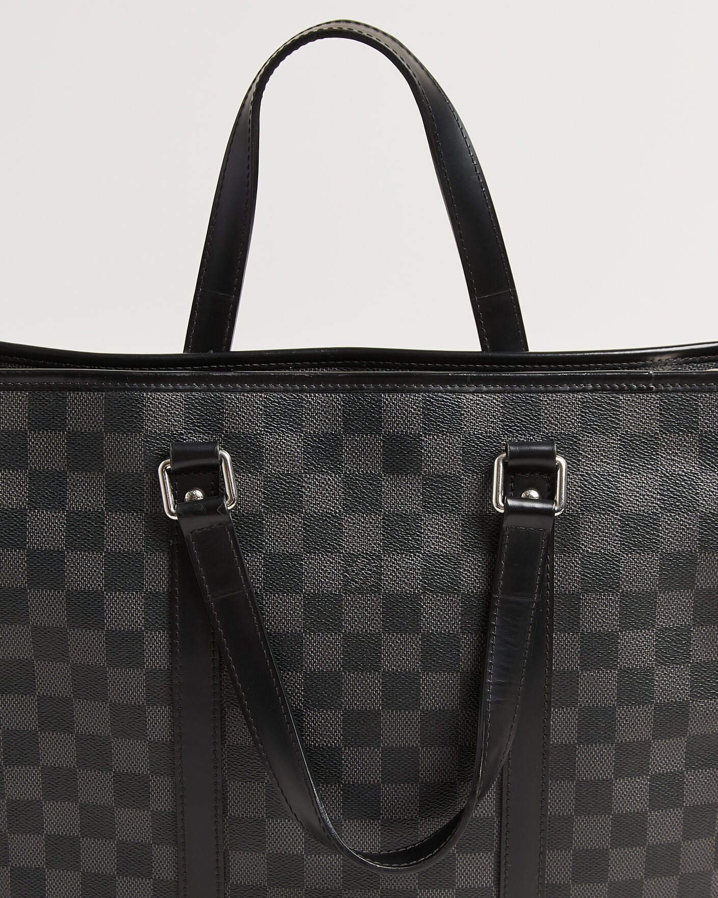 Men | Pre-Owned & Vintage Bags | Louis Vuitton Pre-Owned | Tote Bag Damier Graphite