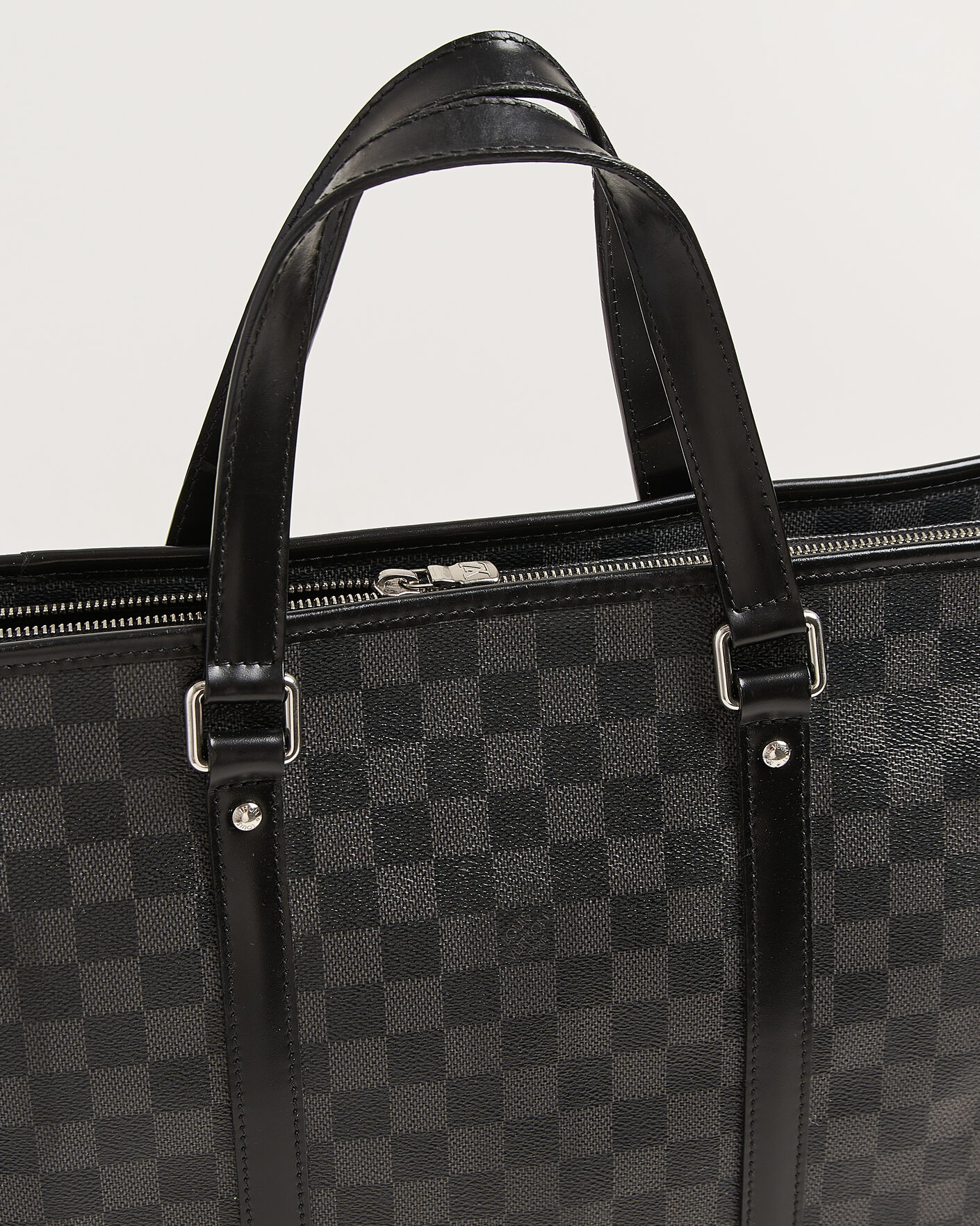 Men | Pre-Owned & Vintage Bags | Louis Vuitton Pre-Owned | Tadao Tote Bag Damier Graphite