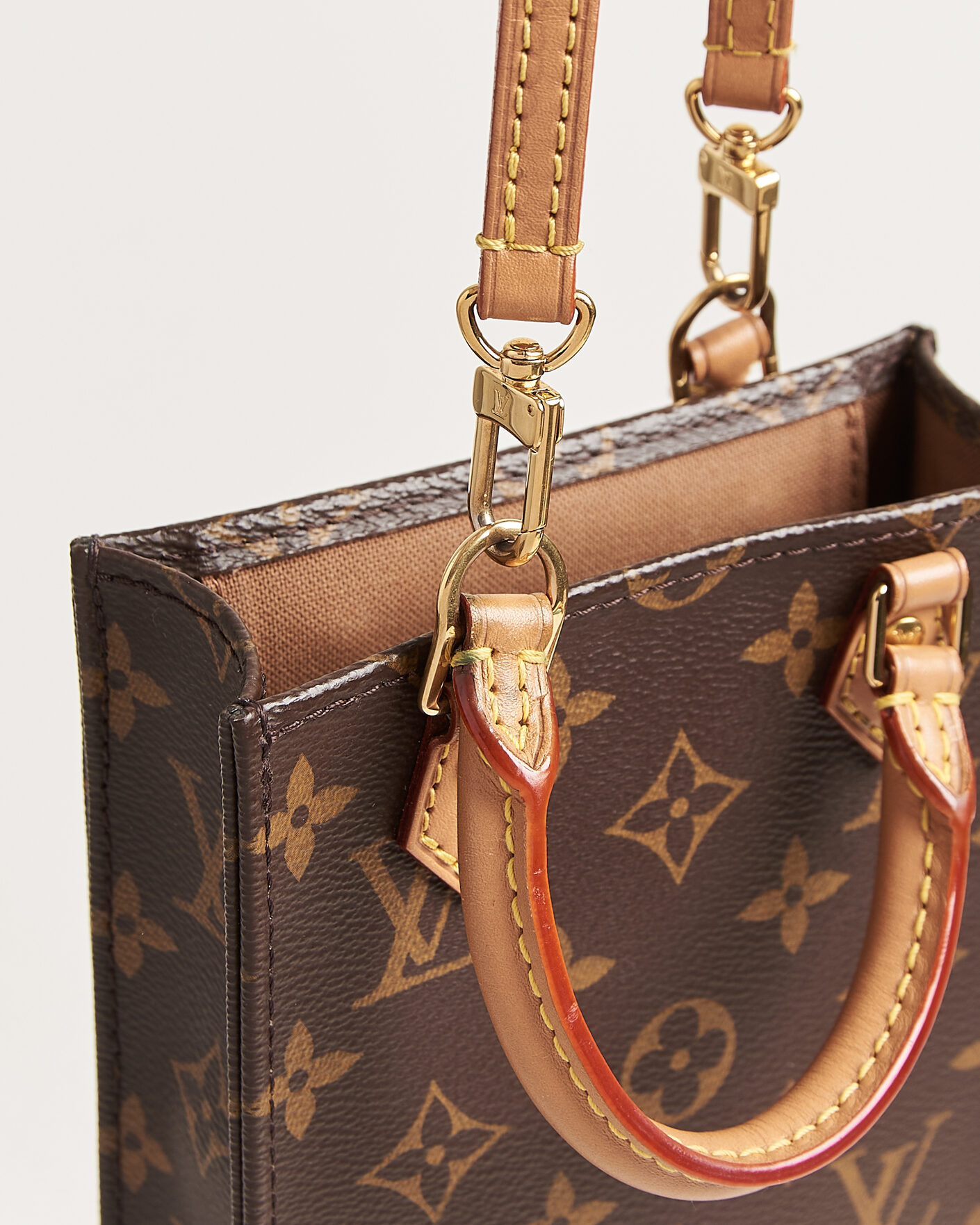 Men | Pre-Owned & Vintage Bags | Louis Vuitton Pre-Owned | Sac Plat Petit Bandouliére Monogram