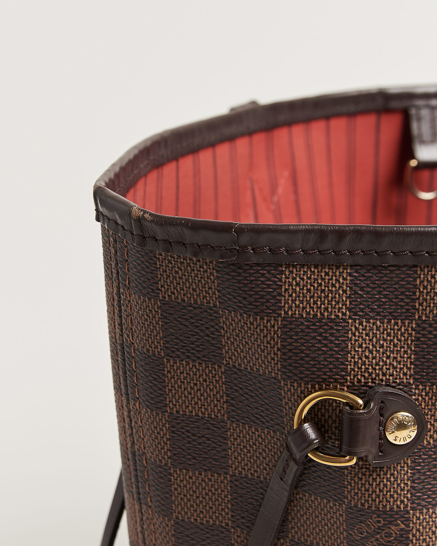 Men | Pre-Owned & Vintage Bags | Louis Vuitton Pre-Owned | Neverfull MM Damier Ebene