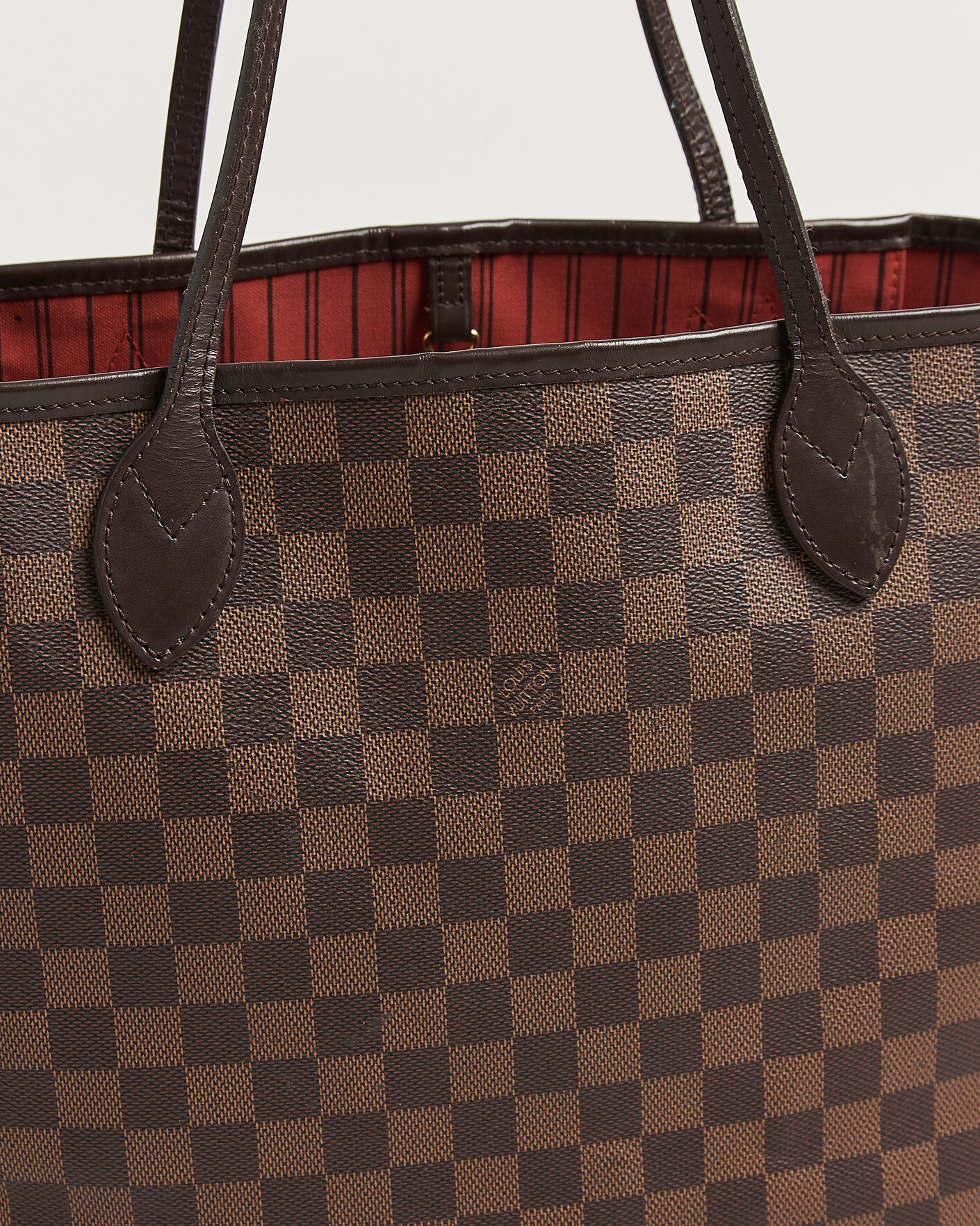 Men | Pre-Owned & Vintage Bags | Louis Vuitton Pre-Owned | Neverfull MM Damier Ebene