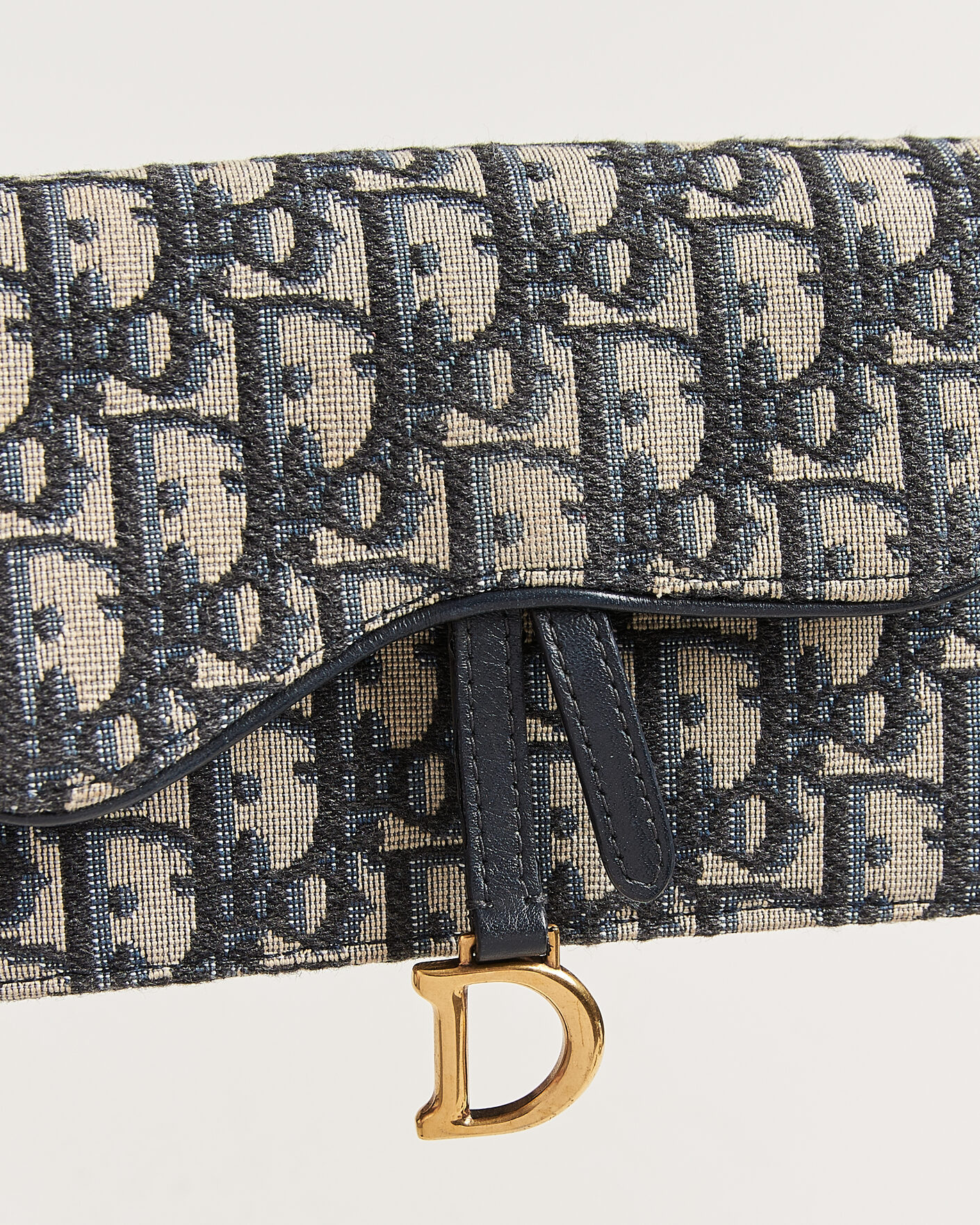 Men | Pre-Owned & Vintage Bags | Dior Pre-Owned | Saddle Rectangular Belt Bag Blue