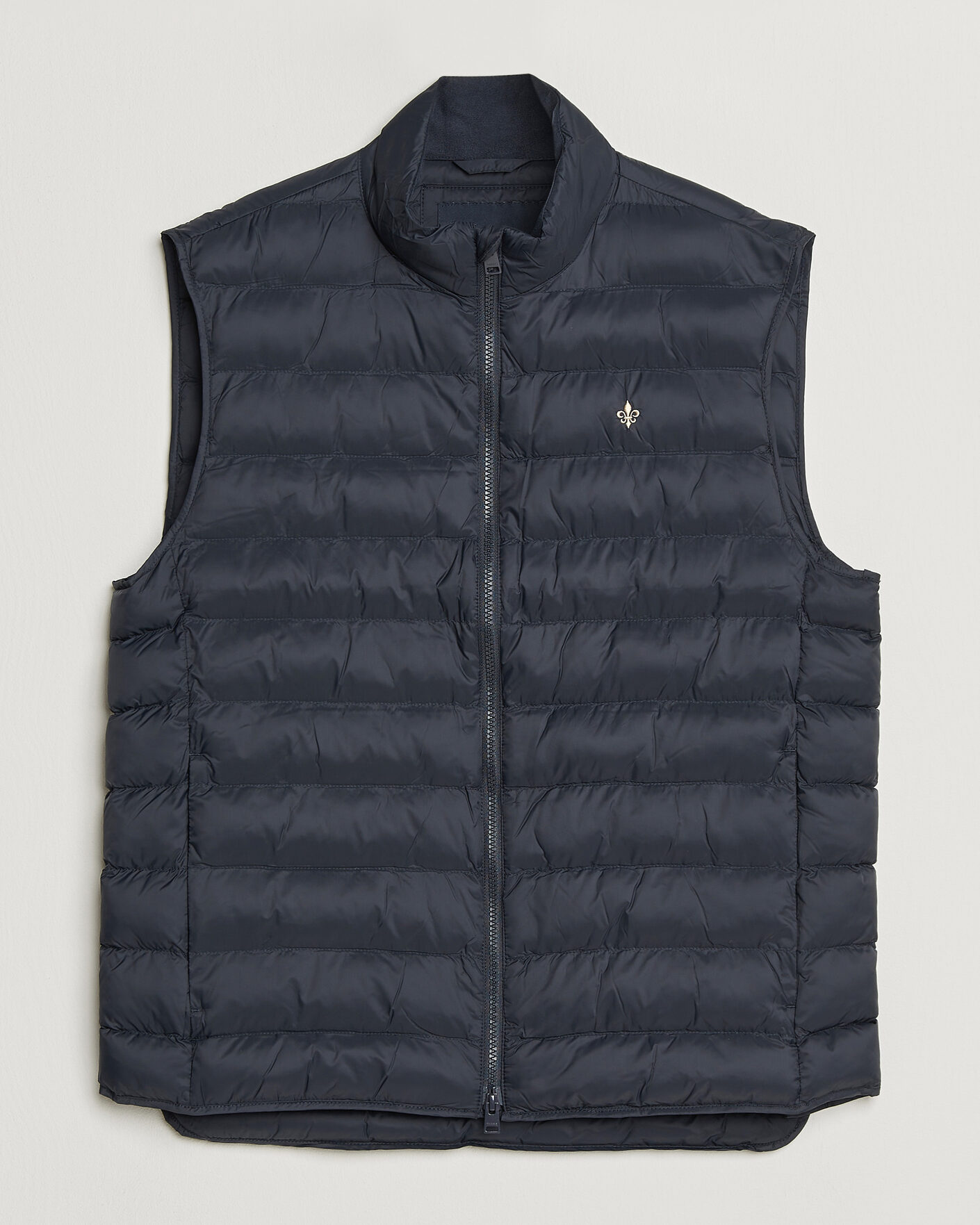 Men | Gilets | Morris | Norfolk Liner Vest Blue