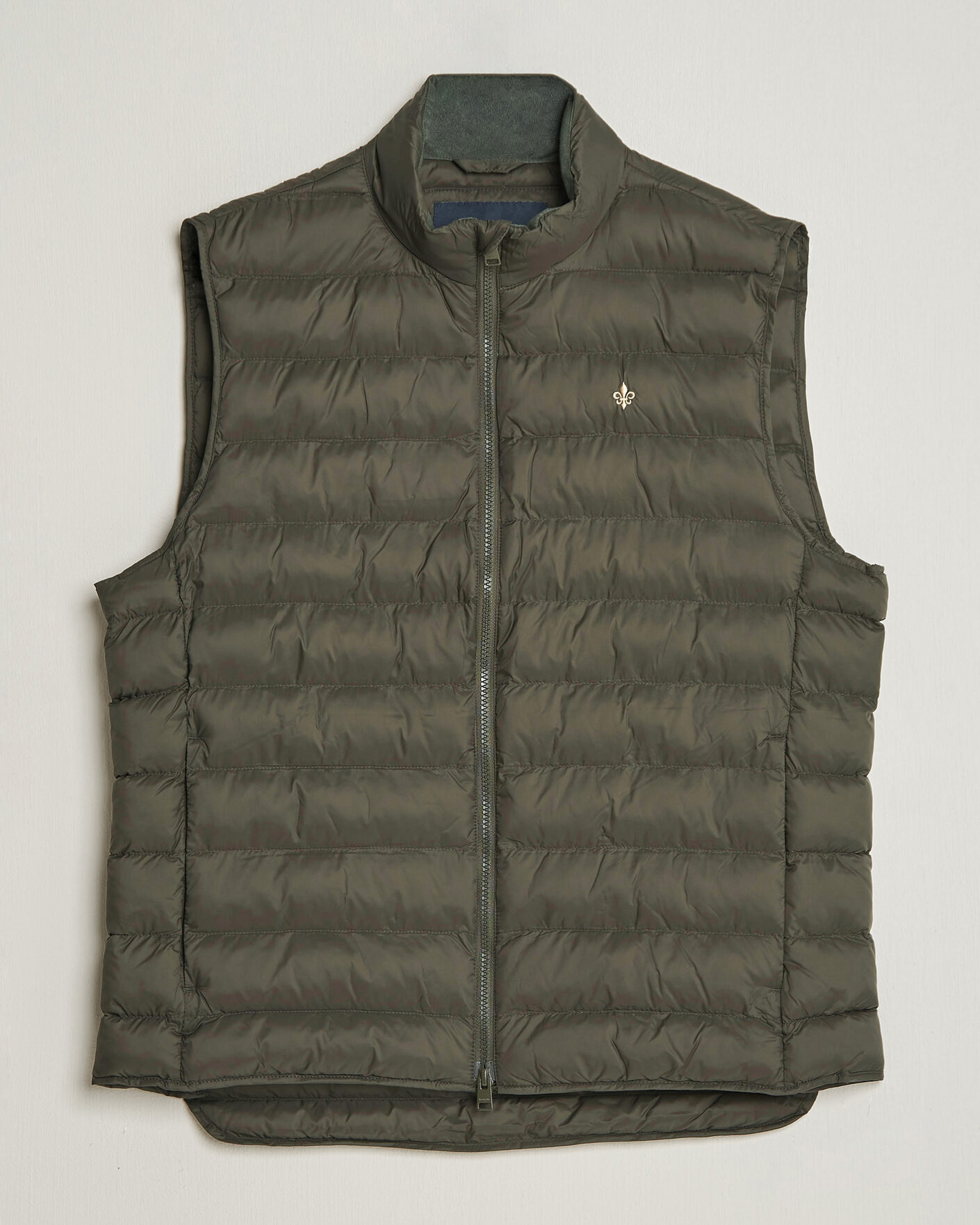 Men | Gilets | Morris | Norfolk Liner Vest Olive