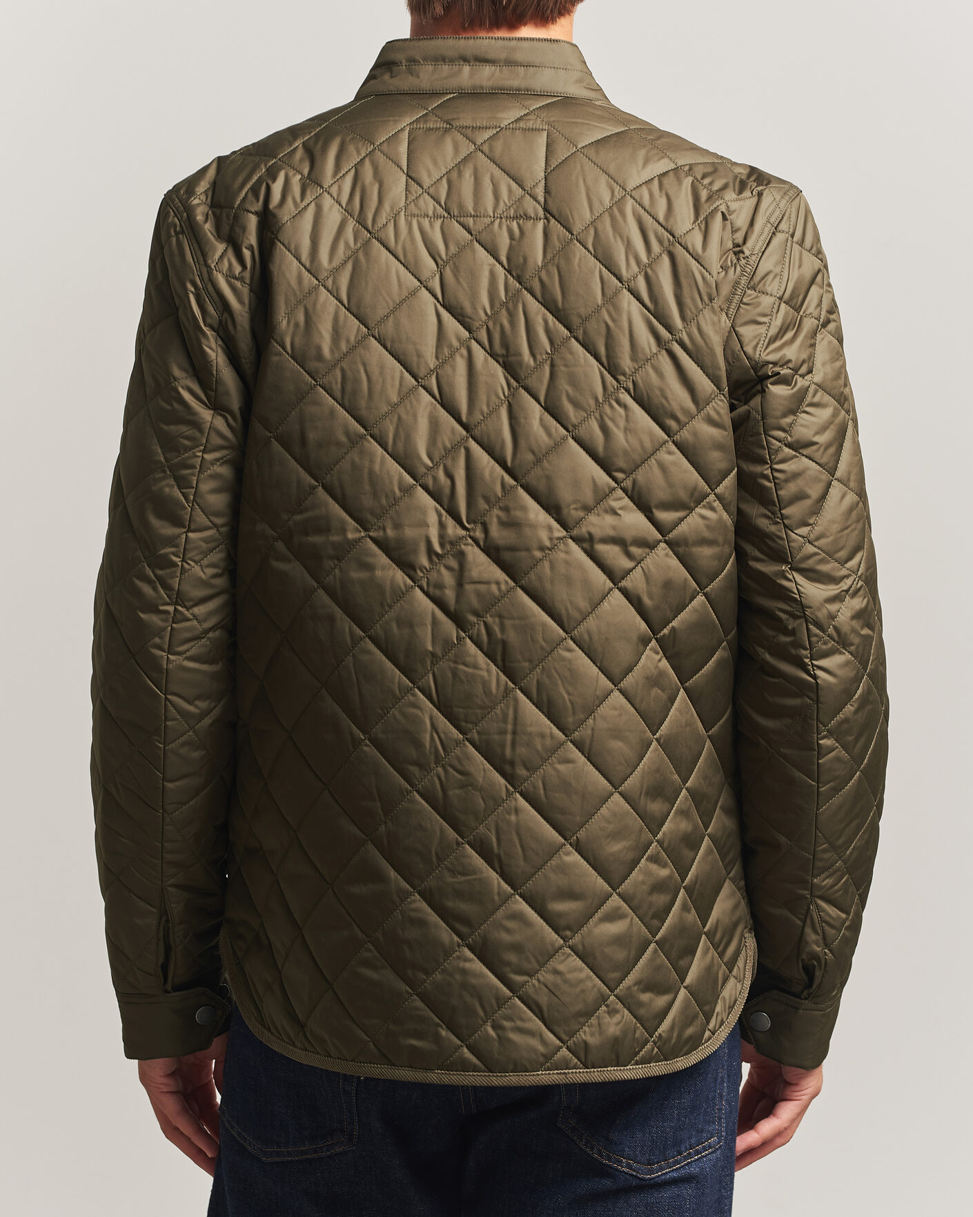 Men | Coats & Jackets | Morris | Teddy Quilted Jacket Olive