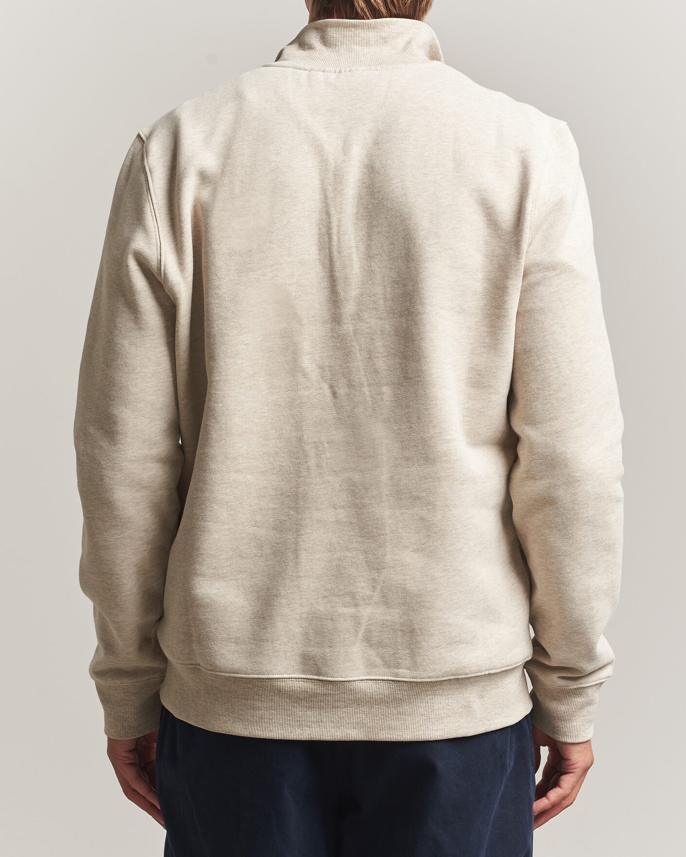 Men | Sweaters & Knitwear | Morris | Brandon Lily Half Zip Khaki