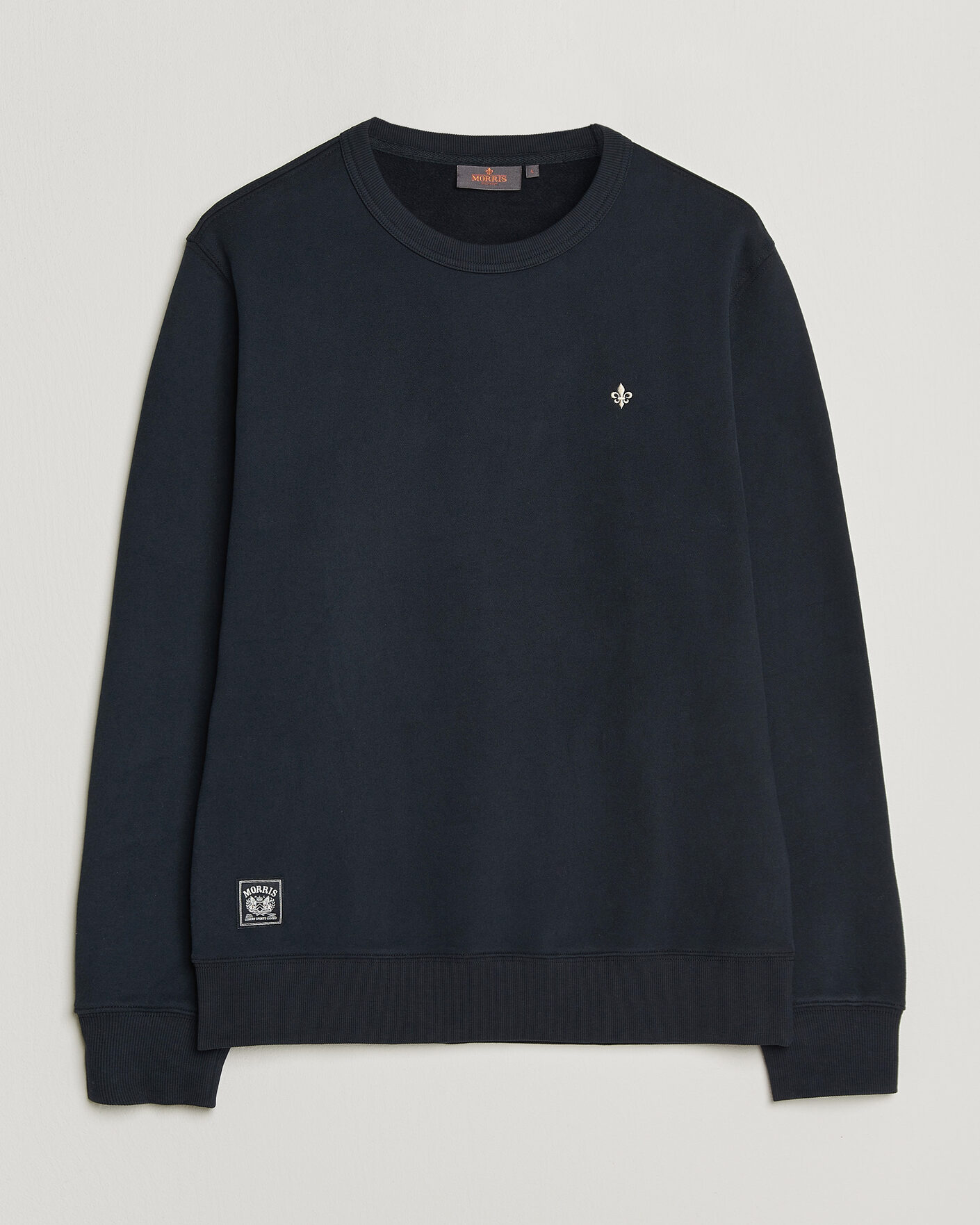 Men | Sweaters & Knitwear | Morris | Brandon Lily Sweatshirt Old Blue