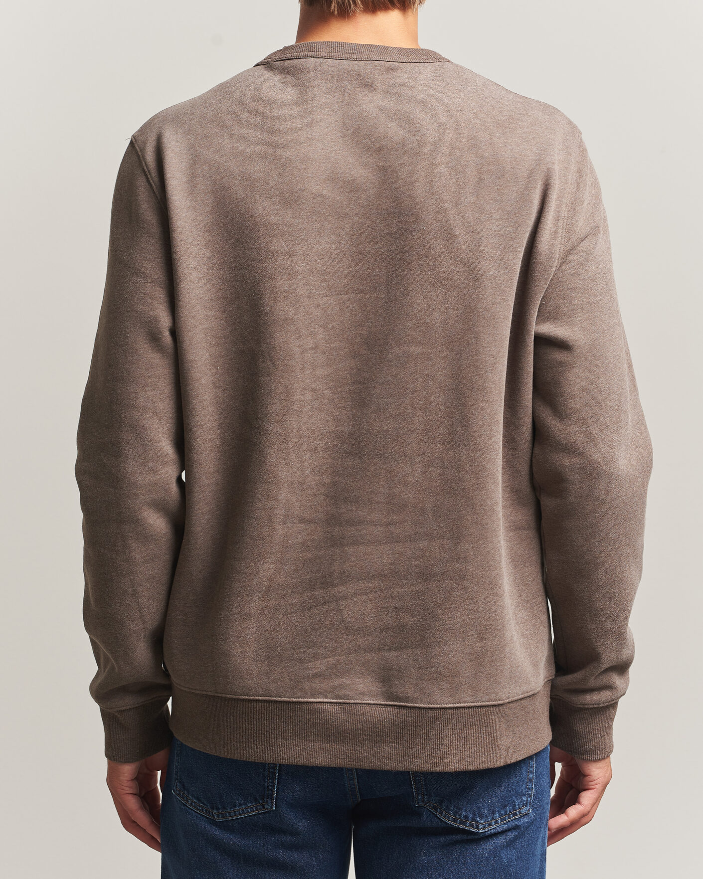 Men | Sweaters & Knitwear | Morris | Brandon Lily Sweatshirt Brown