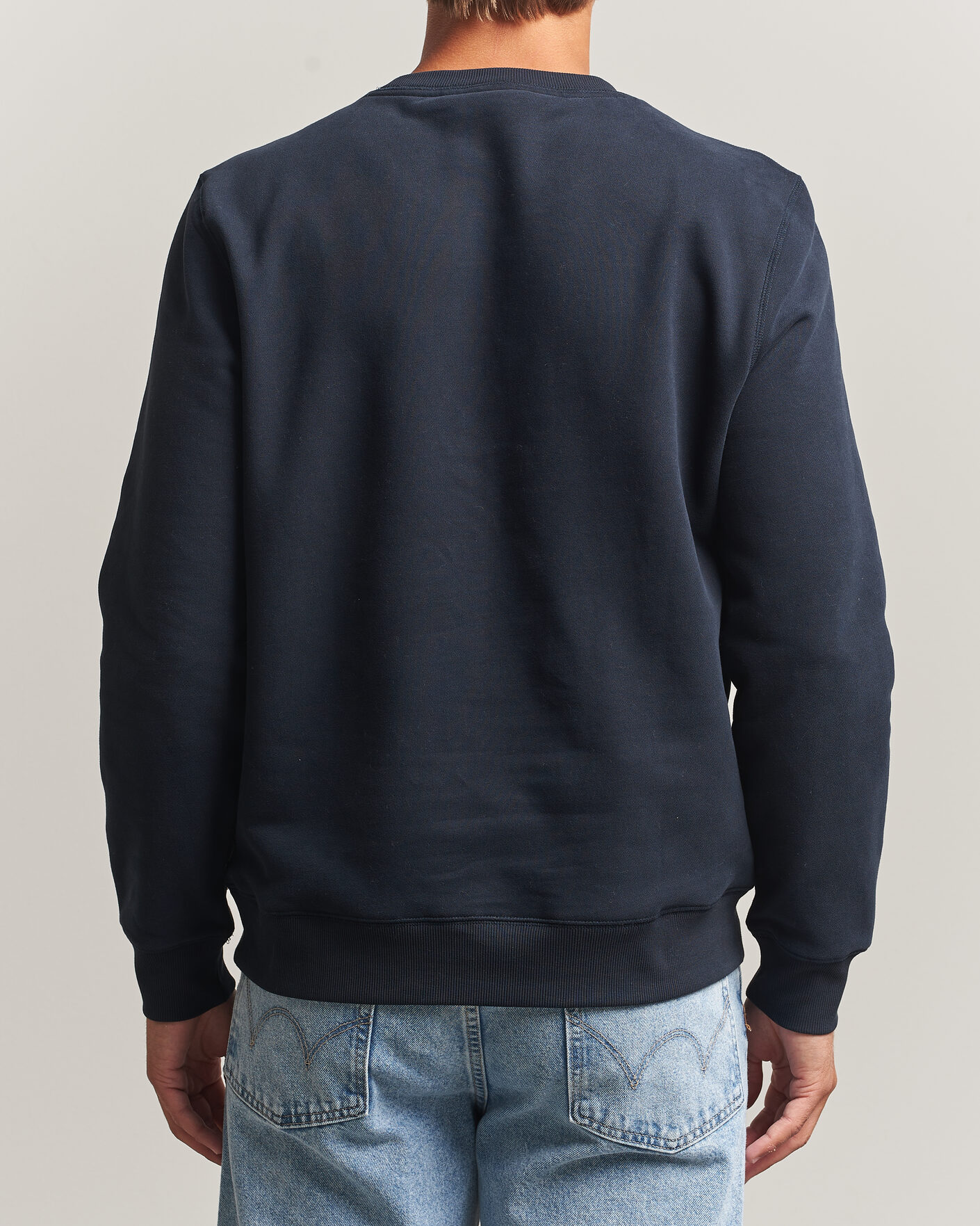 Men | Sweaters & Knitwear | Morris | Brian Sweatshirt Old Blue