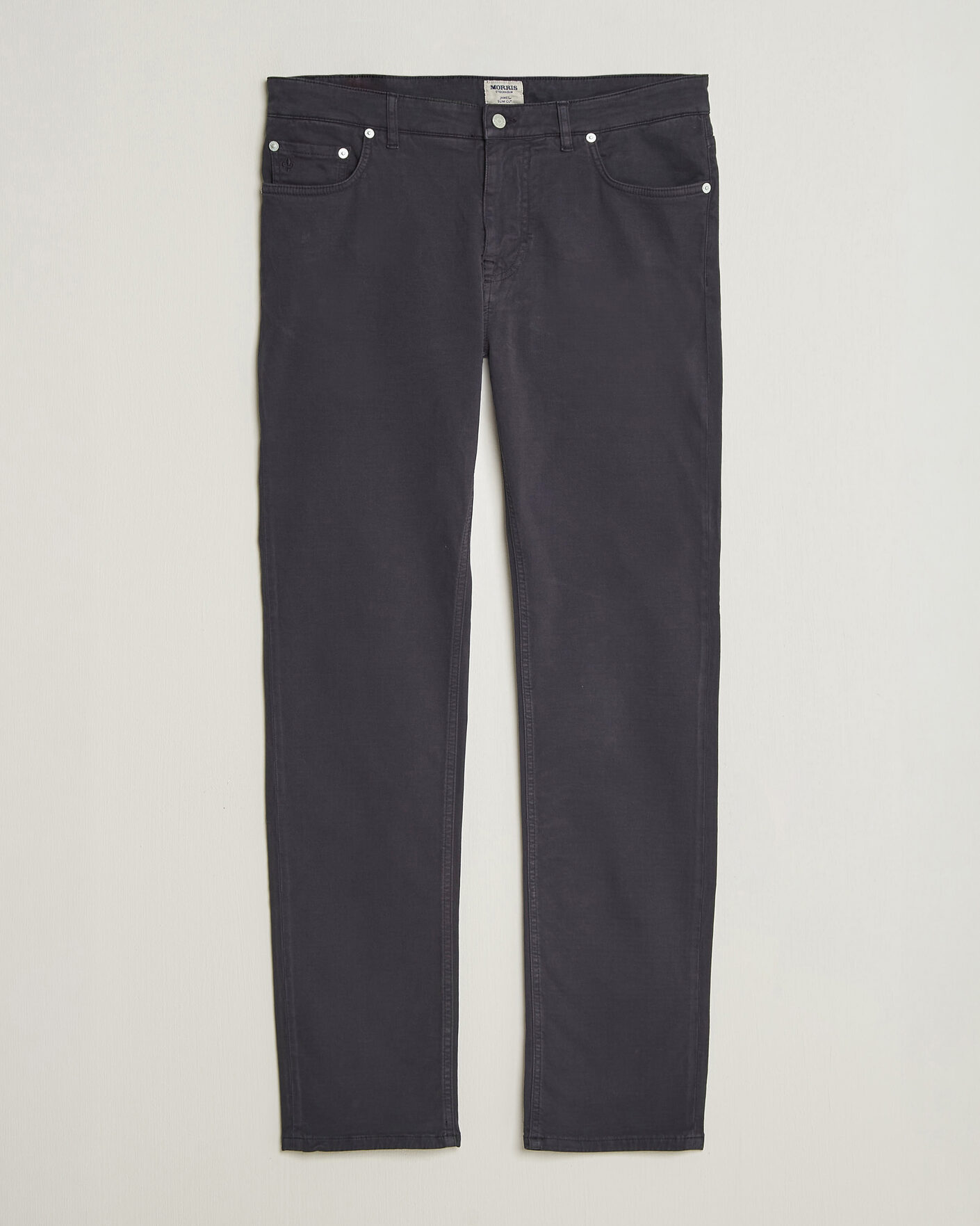 Men | Trousers | Morris | James Brushed 5-Pocket Pant Blue