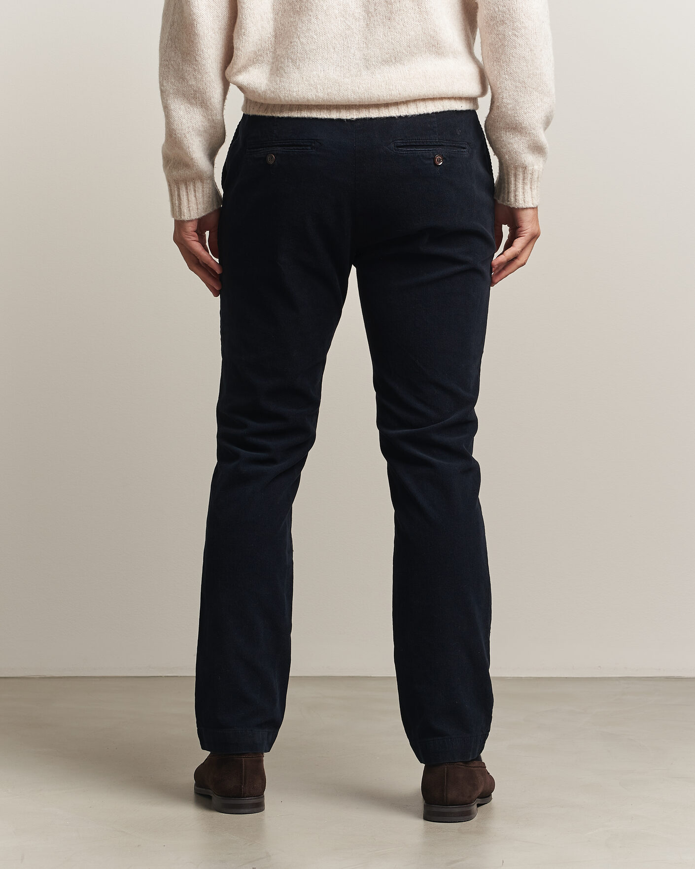 Men | Trousers | Morris | Jeffrey Cord Chino Blue