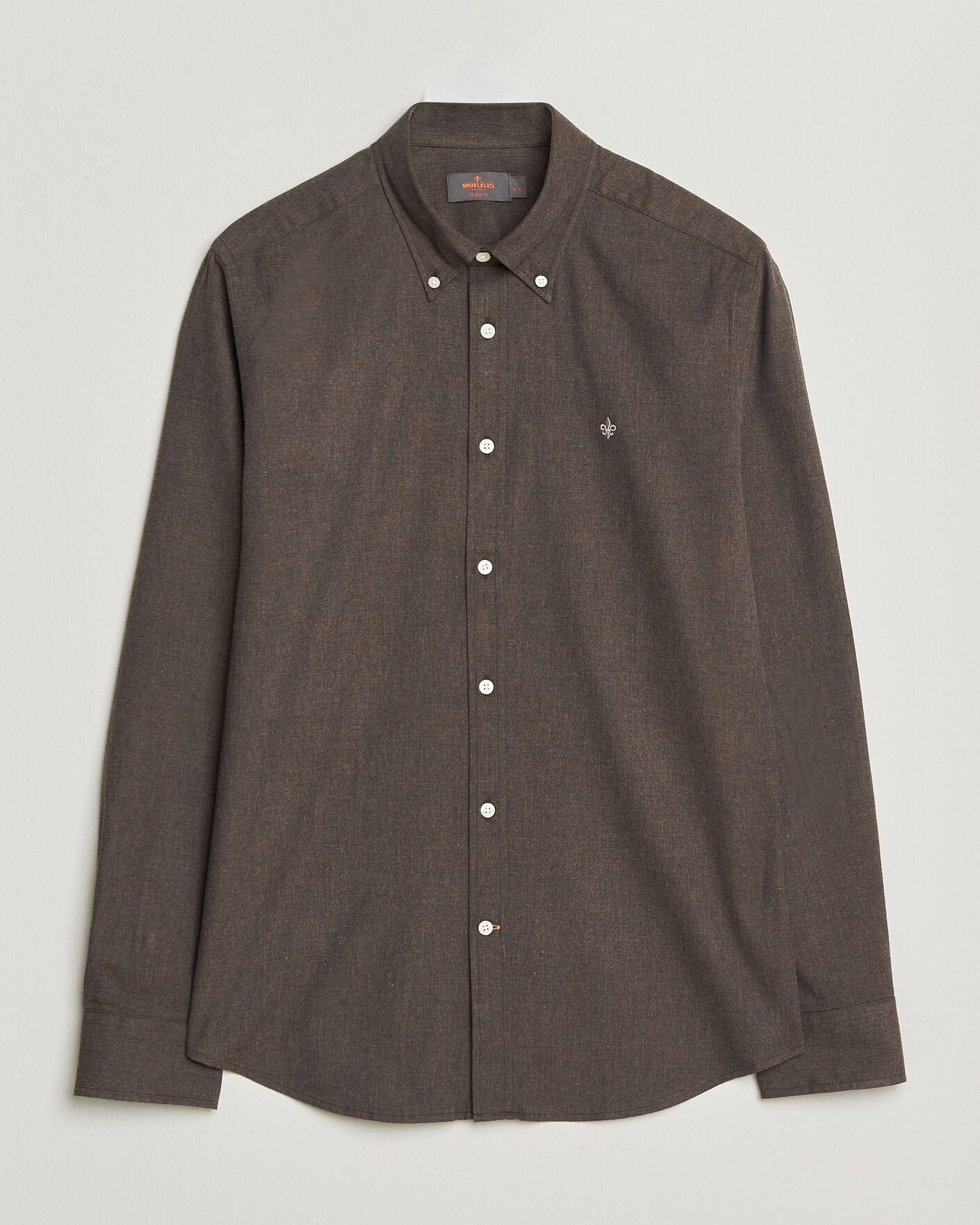 Men | Shirts | Morris | Watts Flannel Shirt Brown