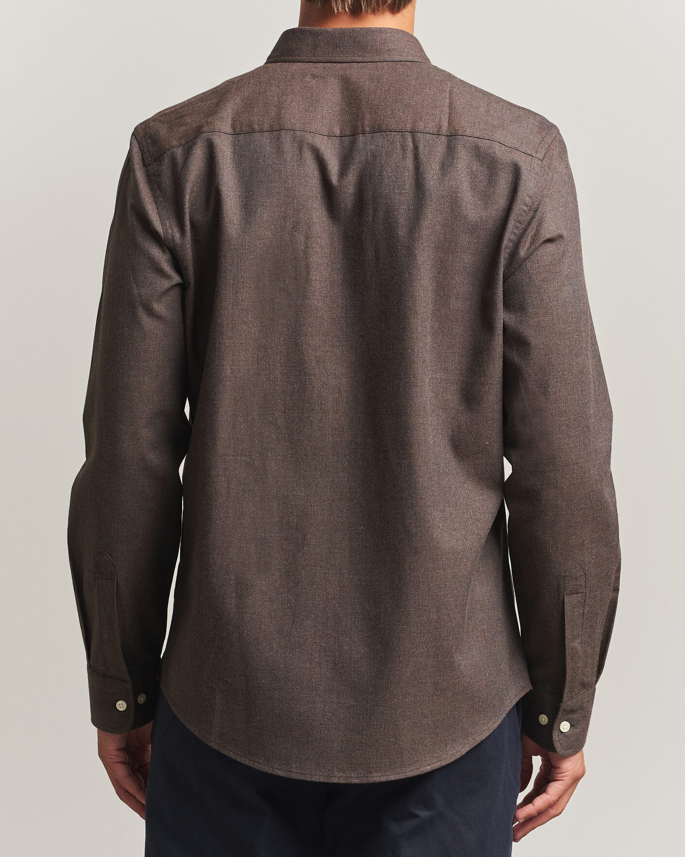 Men | Shirts | Morris | Watts Flannel Shirt Brown