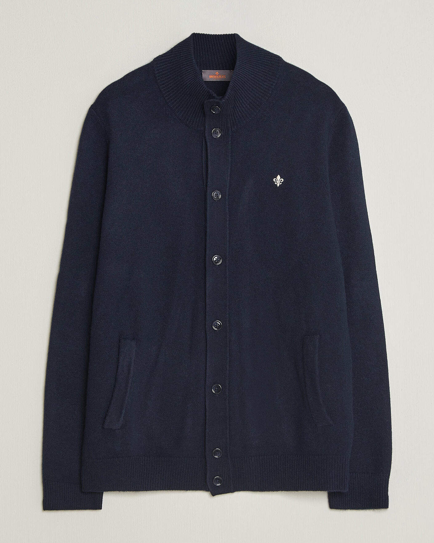 Men | Sweaters & Knitwear | Morris | Hertford Button Cardigan Navy