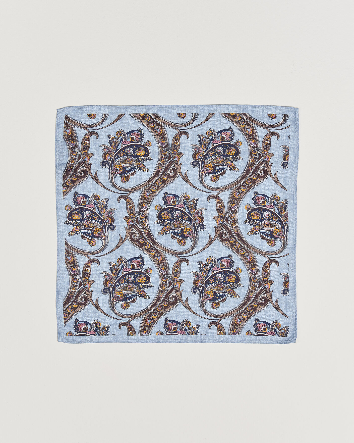 Men | Ties | Amanda Christensen | Box Set Silk 8 cm Tie And Pocket Square Sky Blue