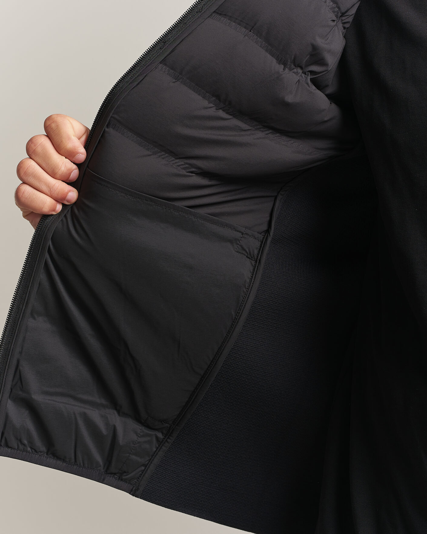 Men | Coats & Jackets | Sail Racing | Element Seamless Hybrid Jacket Carbon
